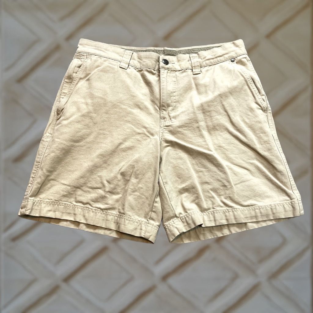 Vintage Columbia Shorts Mens 38 Beige Pockets Athletic Outdoor Hiking 9" Inseam | Cotton Polyester | Regular Fit Size US 38 / EU 54 - 1 Thumbnail