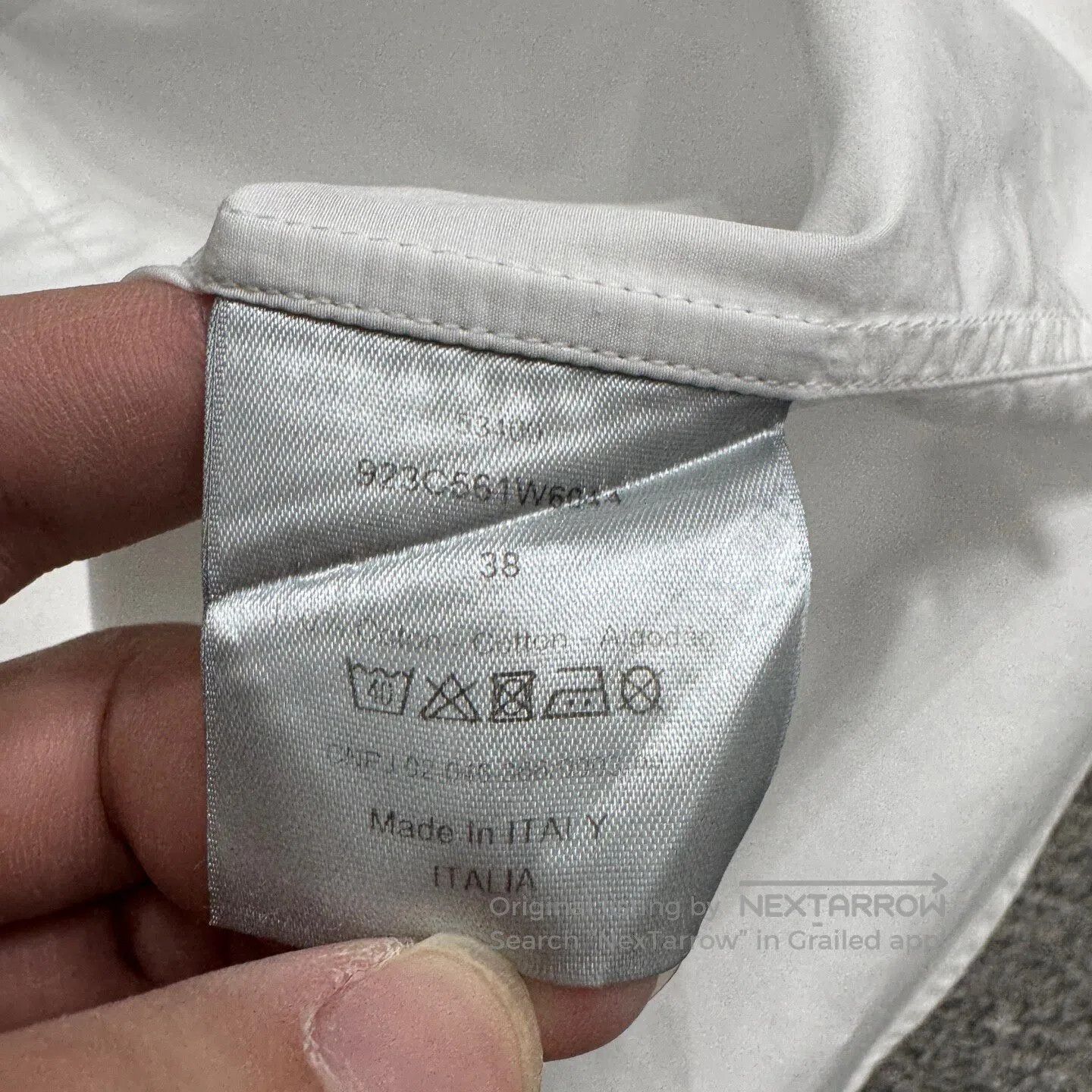 Dior Dior size38 Embroidered bee shirt| Size US M / EU 48-50 / 2 - 4 Thumbnail