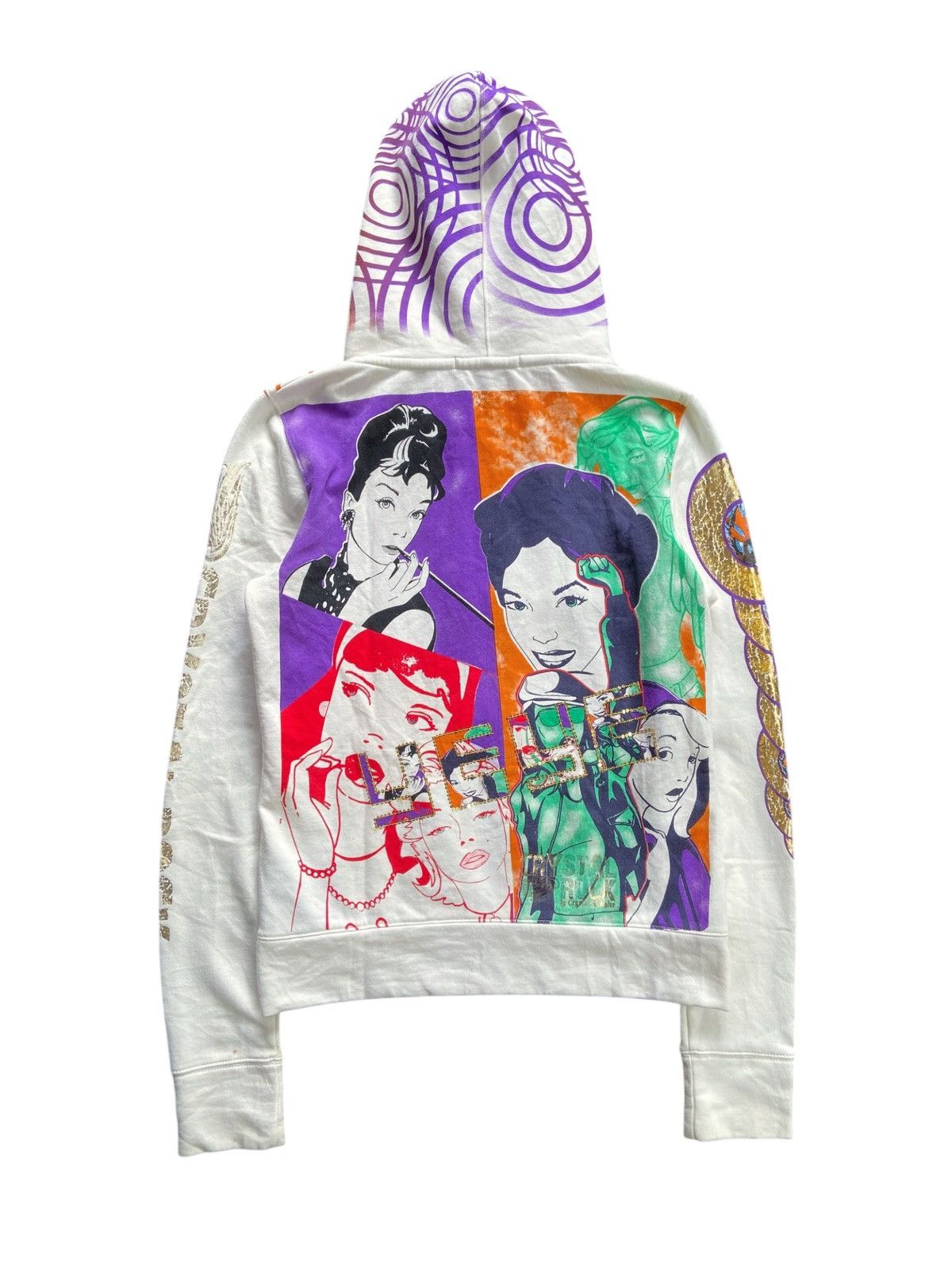Christian Audigier CRYSTAL ROCK BY CHRISTIAN AUDIGIER ARCHIVE ZIP HOODIE Size US M / EU 48-50 / 2 - 2 Thumbnail