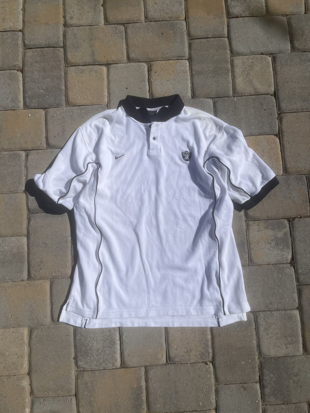 Nike Vintage 90s Nike Raiders Polo Size US XL / EU 56 / 4 - 1 Thumbnail