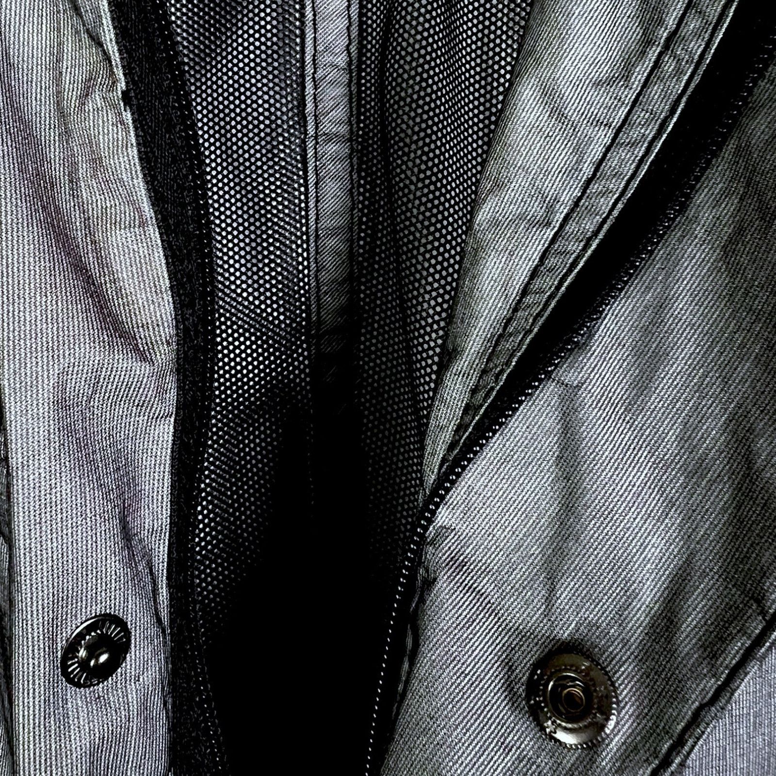 Armani Collezioni Armani Collezioni Men's L Gray Full Zip Field Jacket Luxury Size US L / EU 52-54 / 3 - 7 Thumbnail