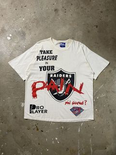 Oakland Raiders Jersey NFL T-shirt CMP Vintage Football 