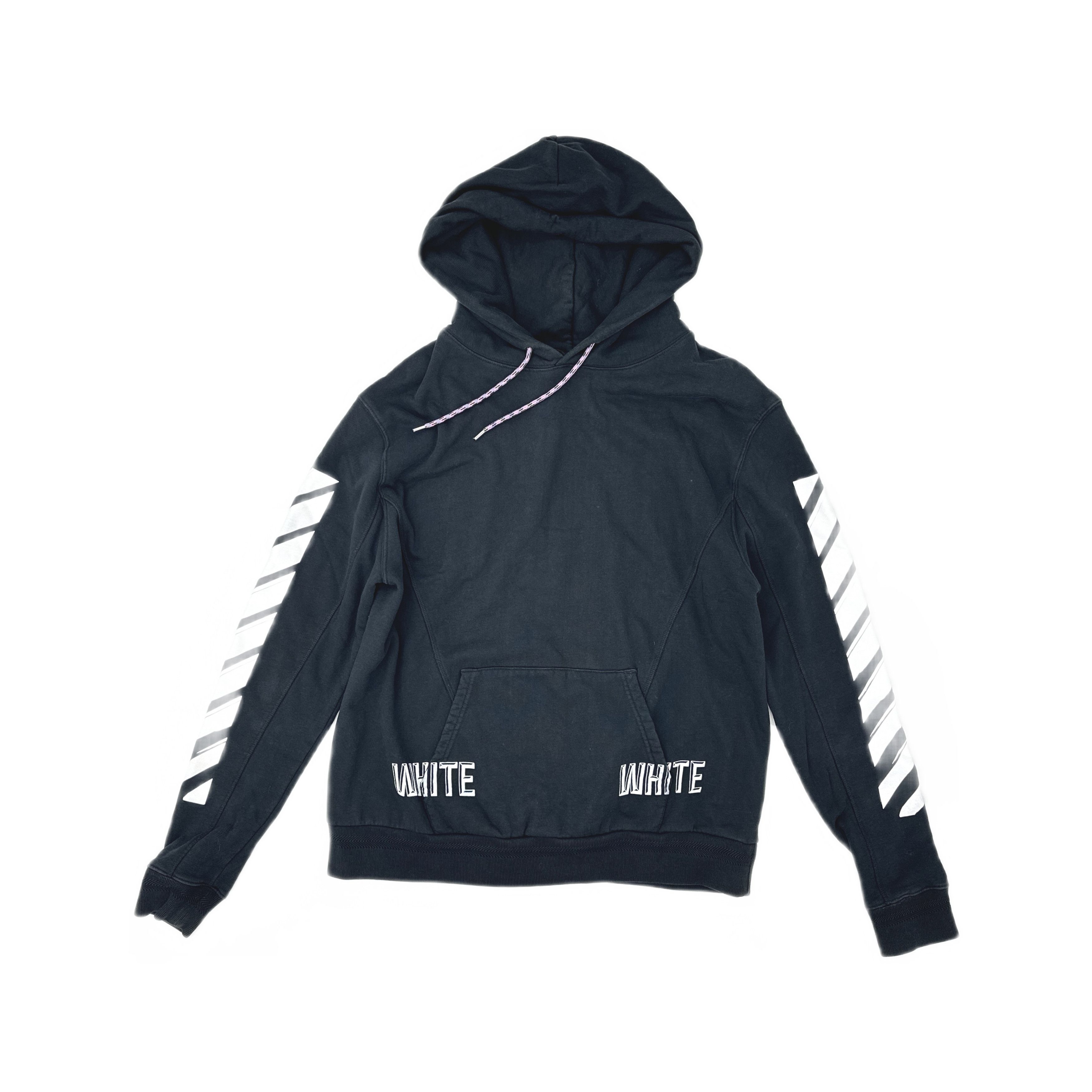 Off-White OFF-WHITE Diagonal Logo Hoodie Size M Size US M / EU 48-50 / 2 - 1 Thumbnail