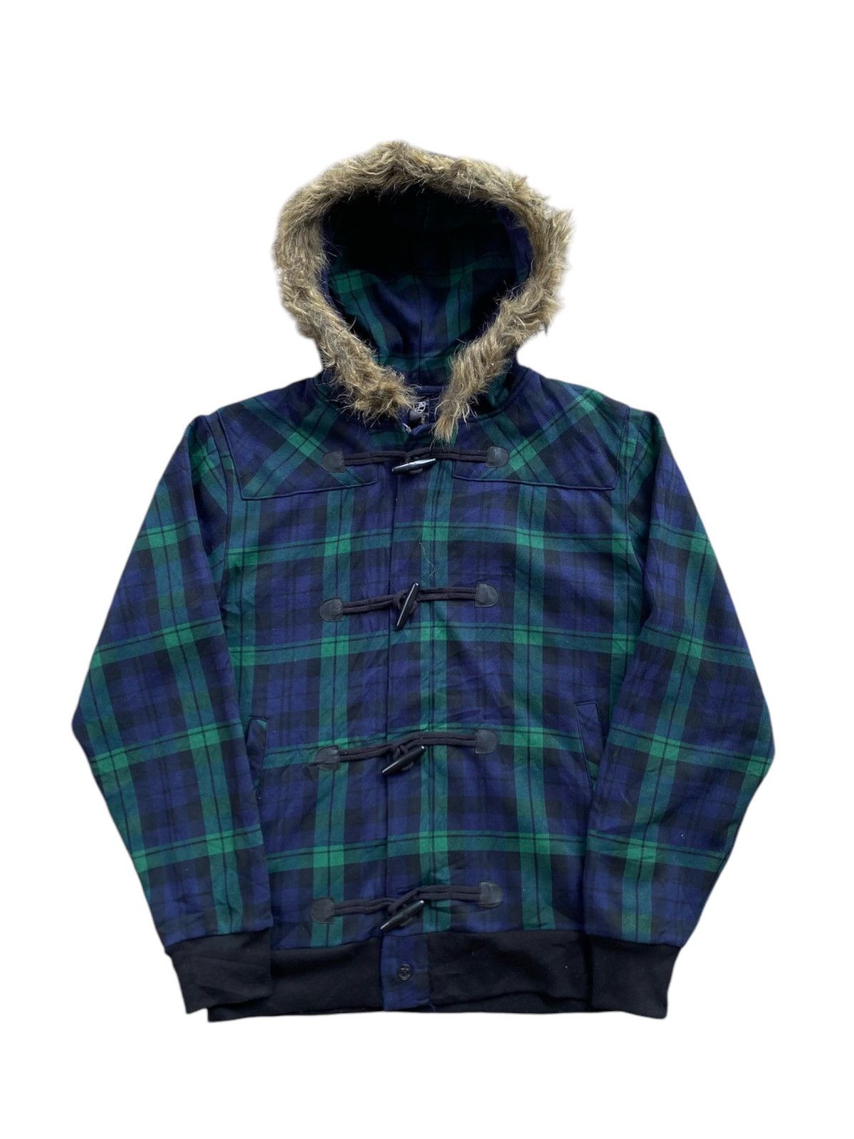 Vintage Japanes Launching Pad Fur Hoodie