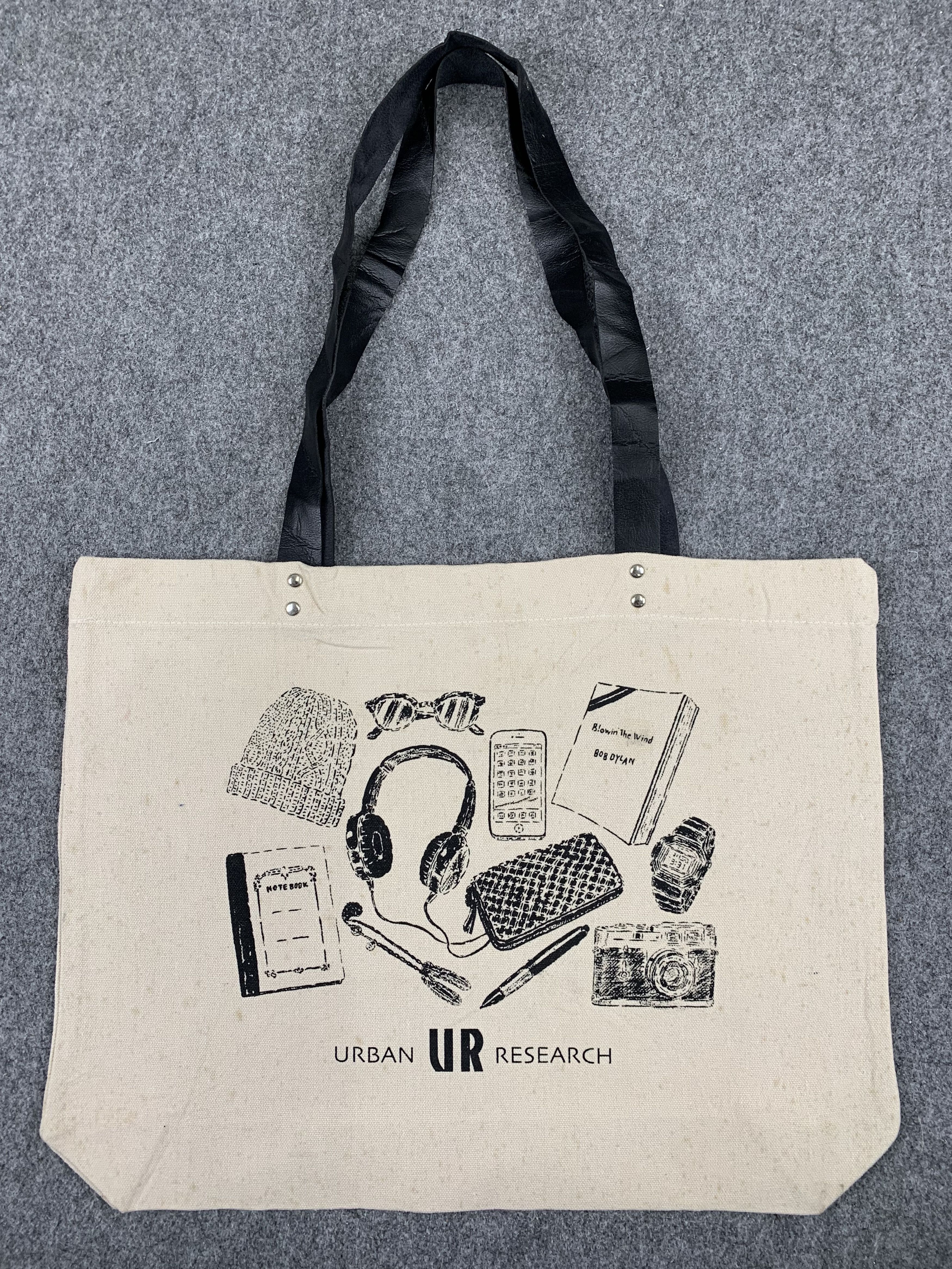 URBAN RESEARCH DOORS Vintage Urban Researcher Tote Bag BG0047 Size ONE SIZE - 1 Thumbnail