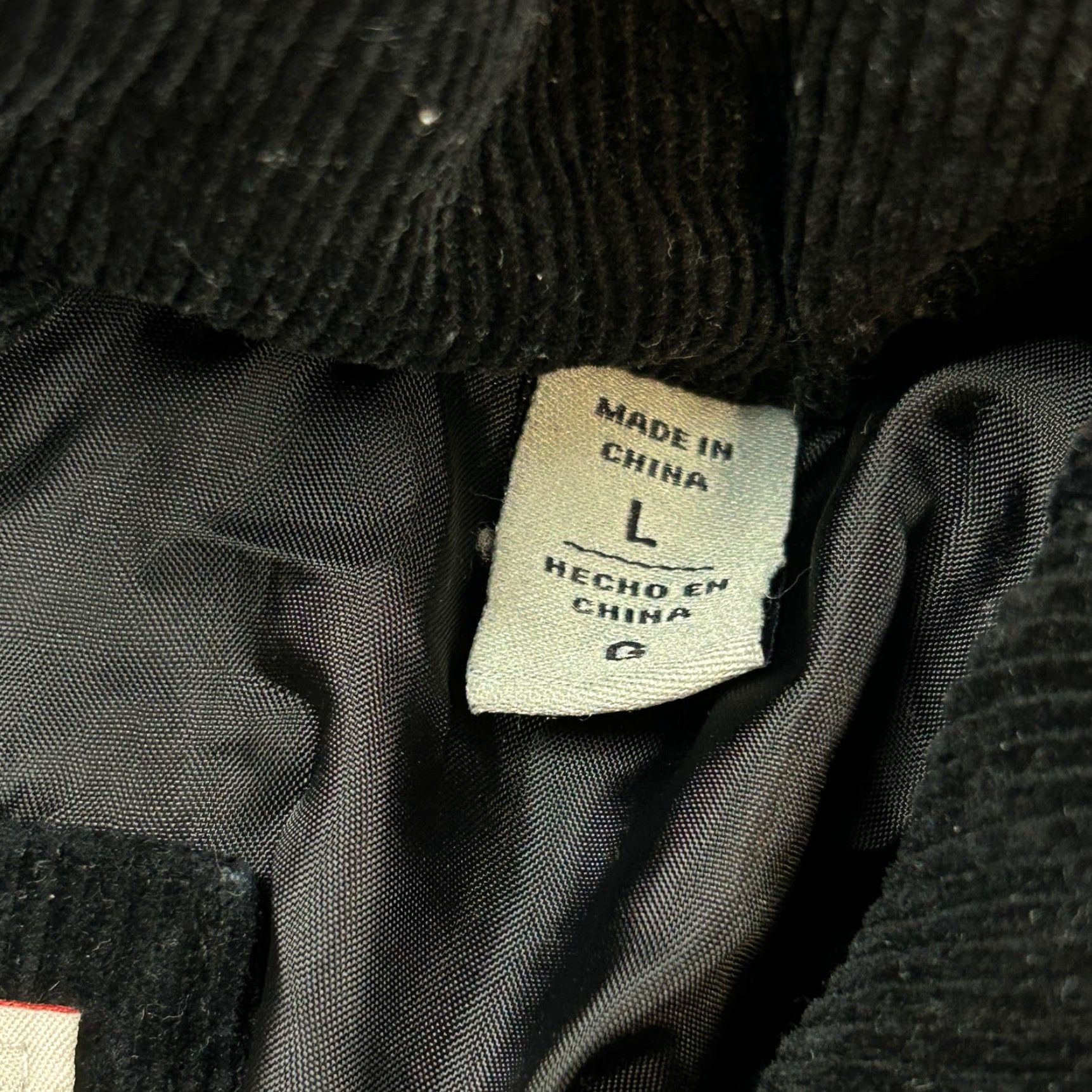 Levi's VINTAGE Levi’s Zoe Jacket Womens Puffer Corduroy Black L Quilted Full Zip Size L / US 10 / IT 46 - 3 Thumbnail