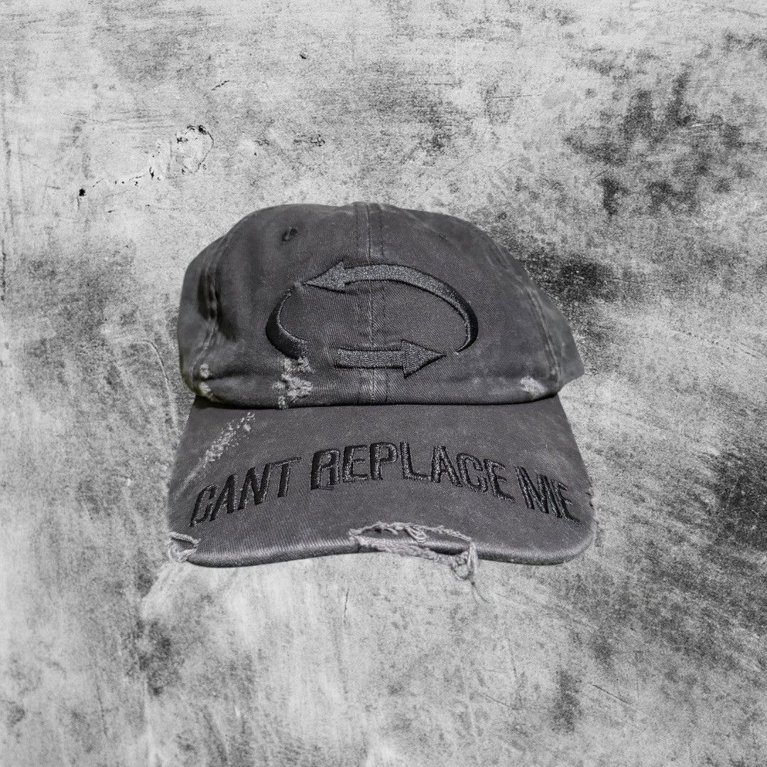 G59 Records Sin Krewe Can’t Replace Me Cap (WASHED BLACK) Size ONE SIZE - 1 Thumbnail