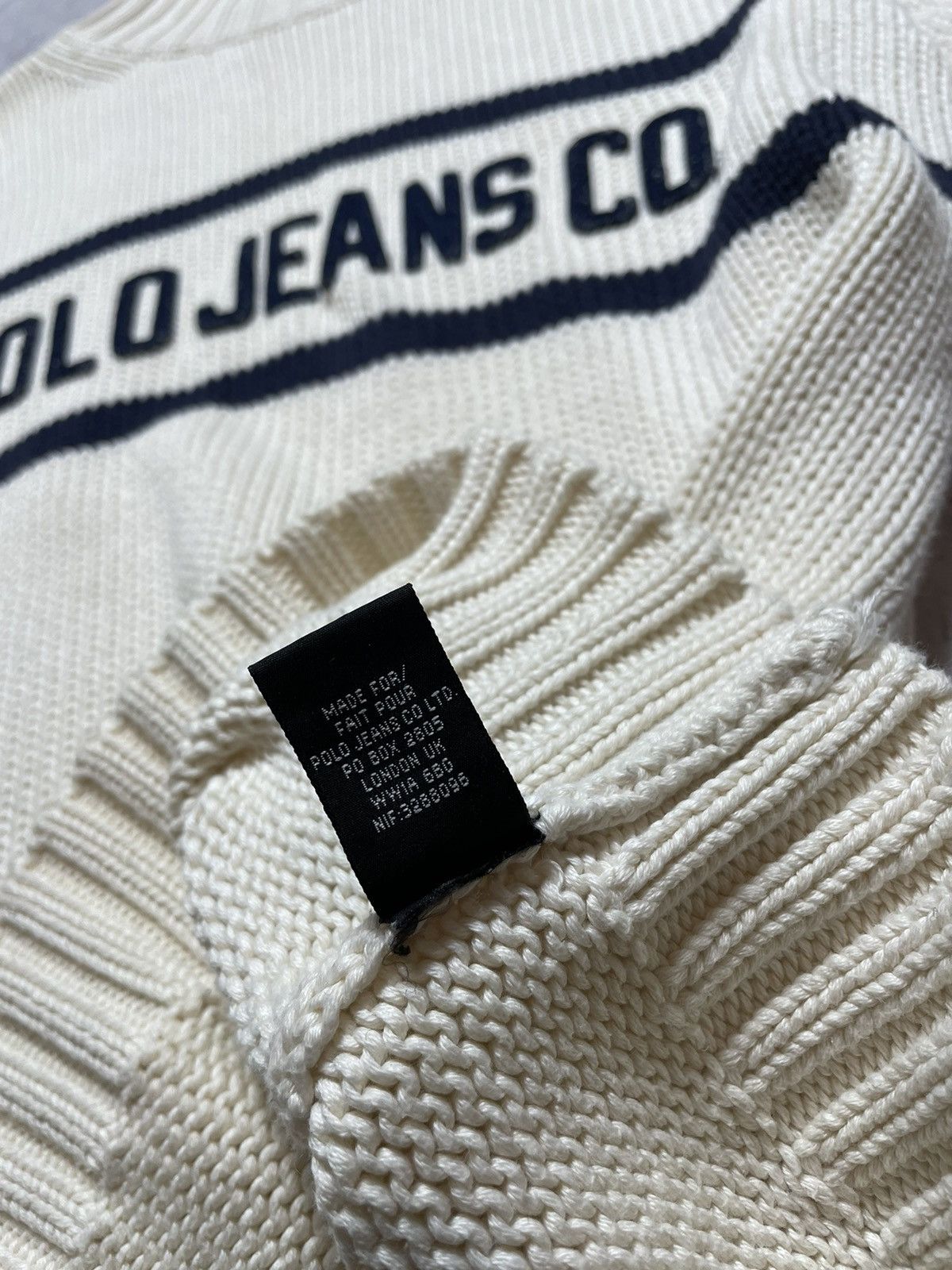 Polo Ralph Lauren Vintage Sweater Knitted Polo Jeans Company Ralph Lauren Y2K Size US M / EU 48-50 / 2 - 9 Thumbnail