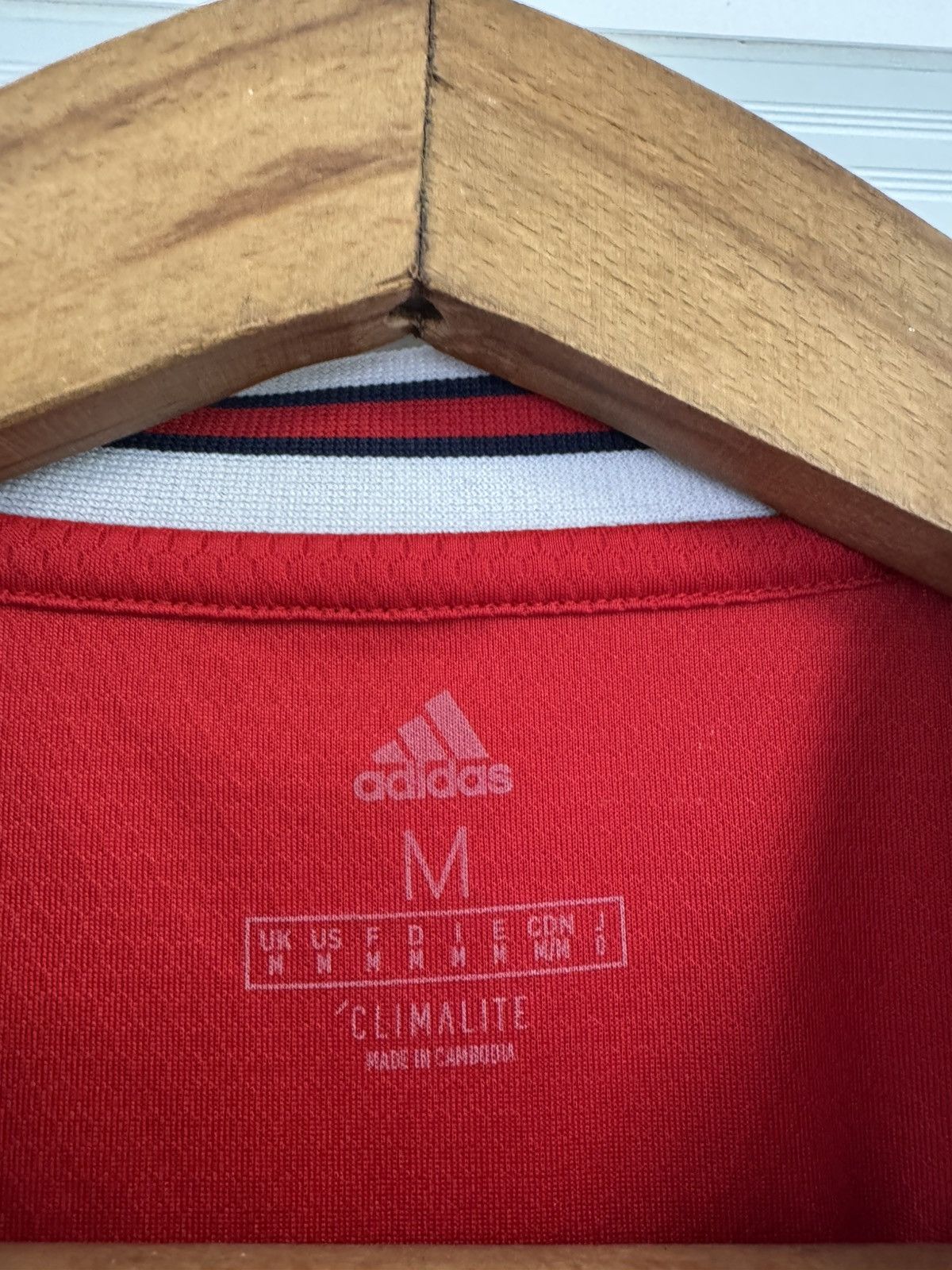 Adidas Arsenal 2019-2020 Home Soccer Jersey Football Kit Shirt Size US M / EU 48-50 / 2 - 14 Thumbnail
