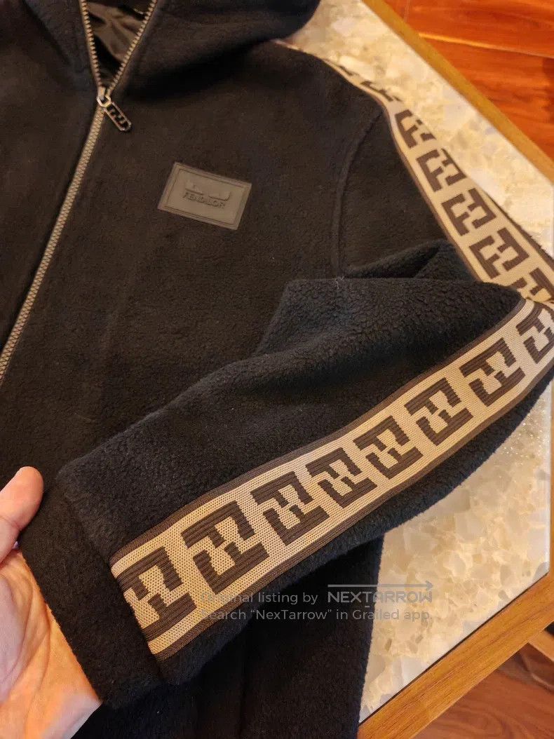 Fendi Fendi Little Monster Men's Jacket, Wool Fabric Size US M / EU 48-50 / 2 - 9 Thumbnail