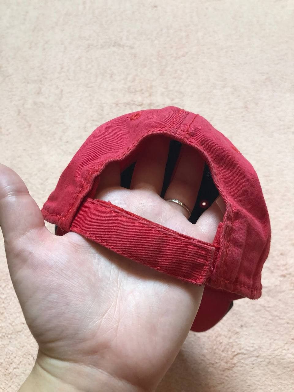 No Fear Cap Y2K big logo red Hats No Fear Vintage streetwear Size ONE SIZE - 10 Thumbnail