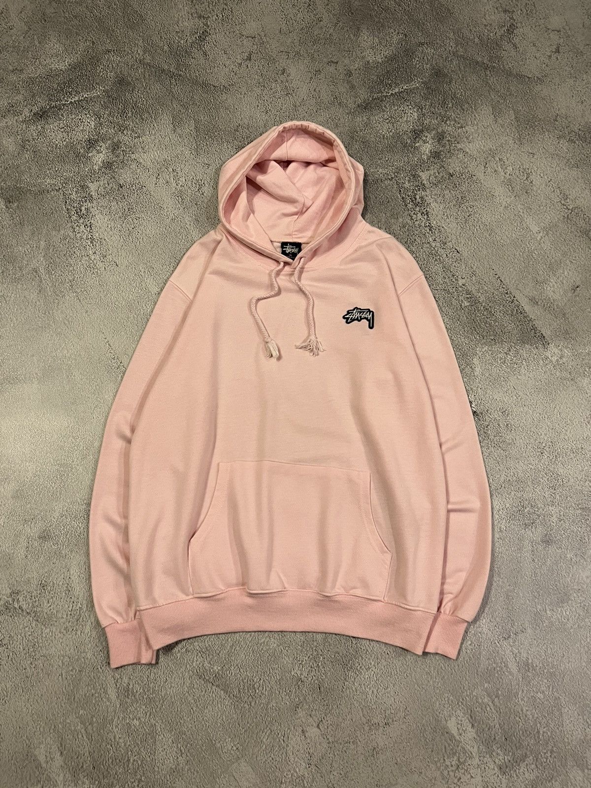 Stussy × Vintage Vintage Y2k Stussy USA Rare Mini Logo Hoodie 90’s Size US L / EU 52-54 / 3 - 3 Thumbnail