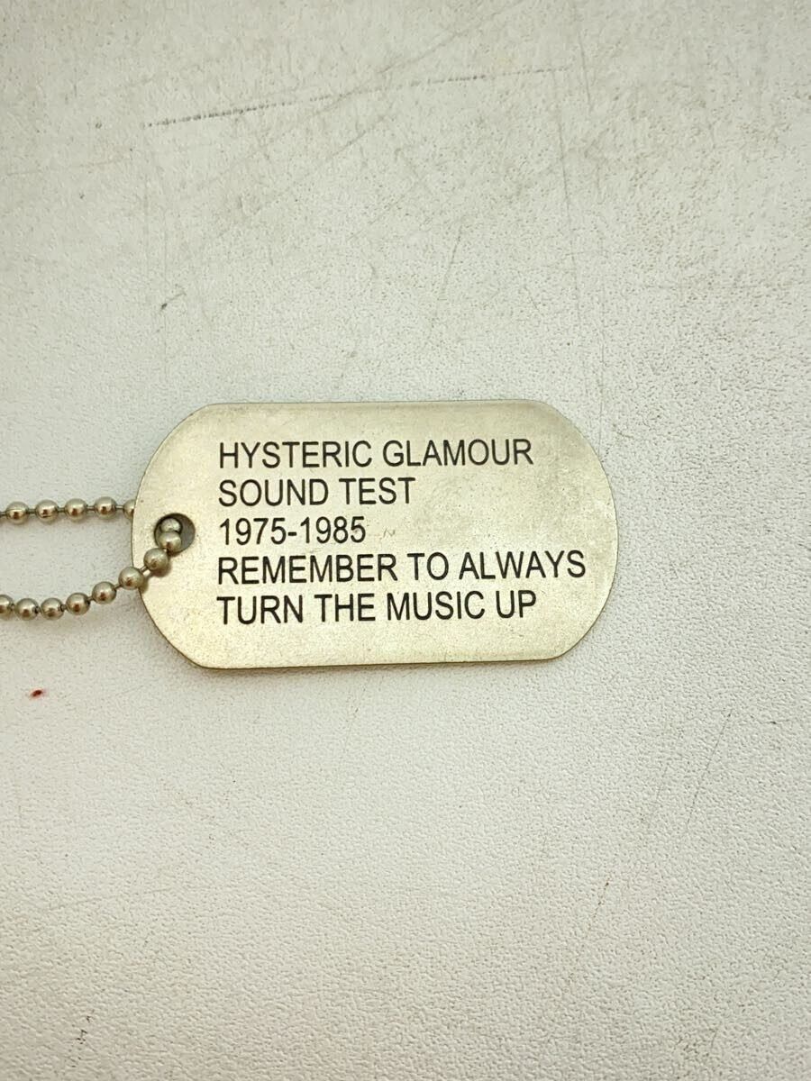 Hysteric Glamour Hysteric Woman Dog Tag Necklace Size ONE SIZE - 3 Thumbnail