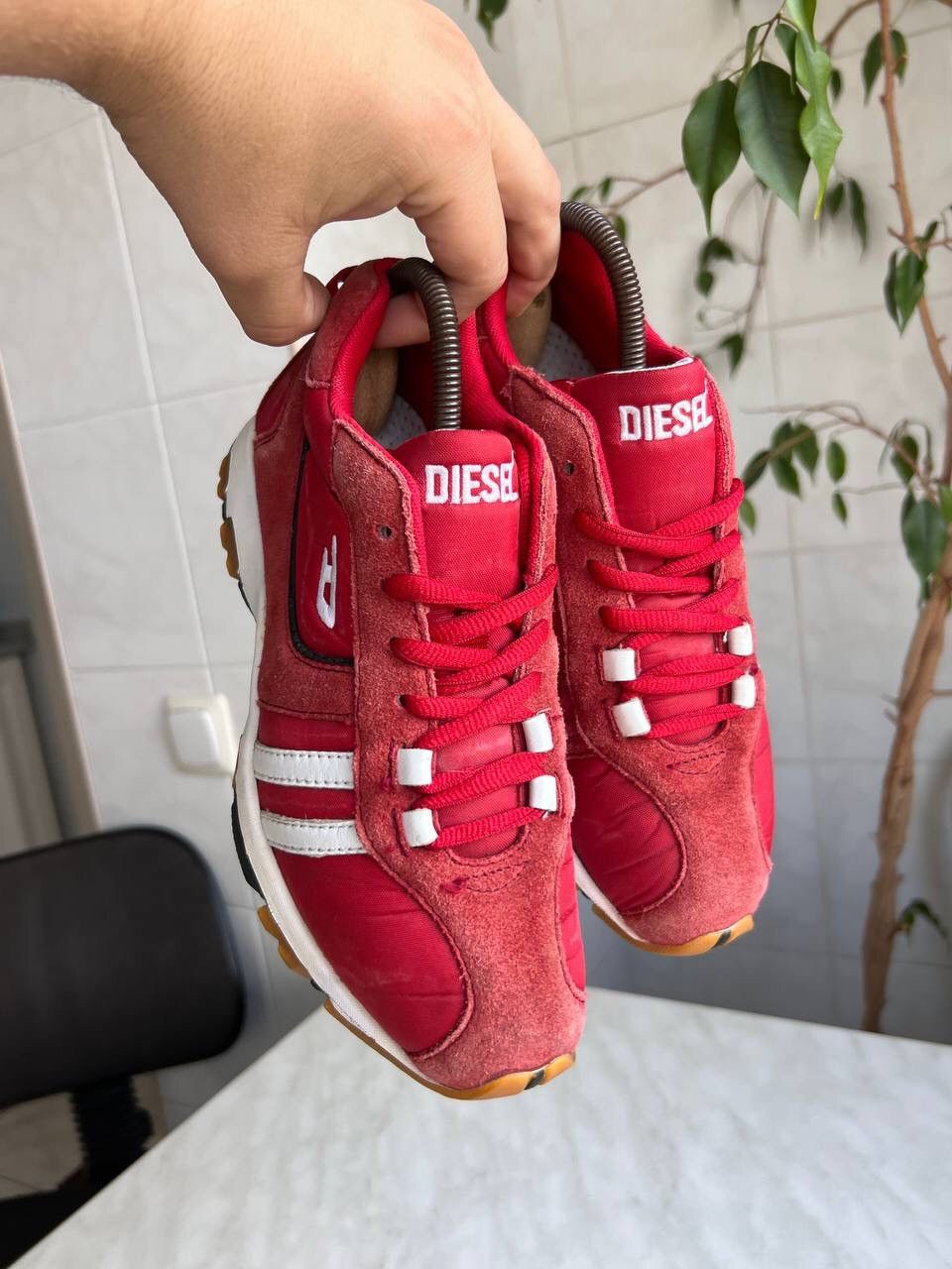 Diesel Vintage Logo Diesel Sneakers Avant Garde Moto Style 2000s Size US 5 / EU 37 - 11 Thumbnail
