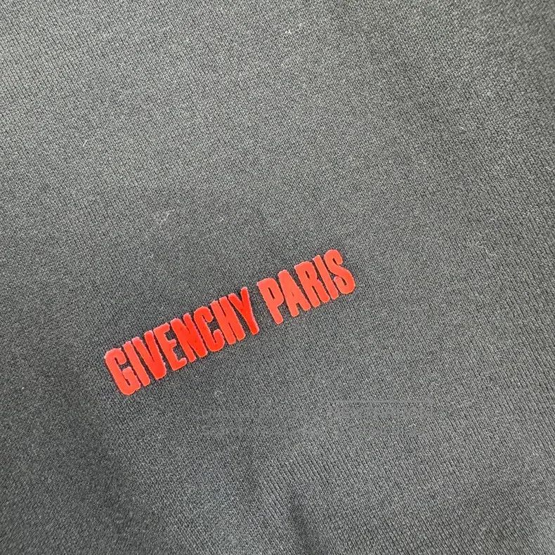 Givenchy Givenchy Flame Large Logo Long Sleeve Sweatshirt Size US S / EU 44-46 / 1 - 3 Thumbnail
