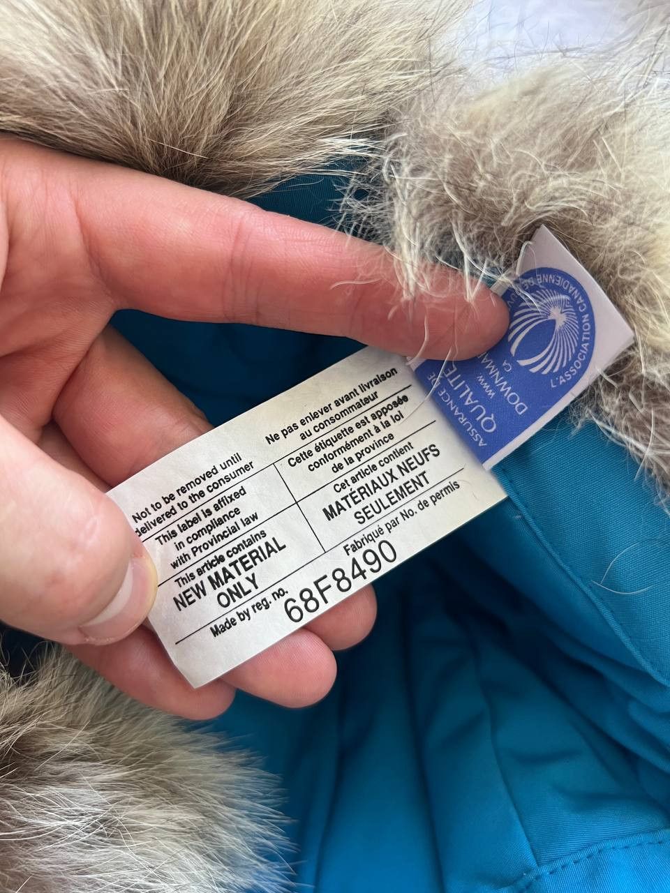 Canada Goose NEW CANADA GOOSE AVIATOR HAT FUR L/XL Size 34 - 10 Thumbnail
