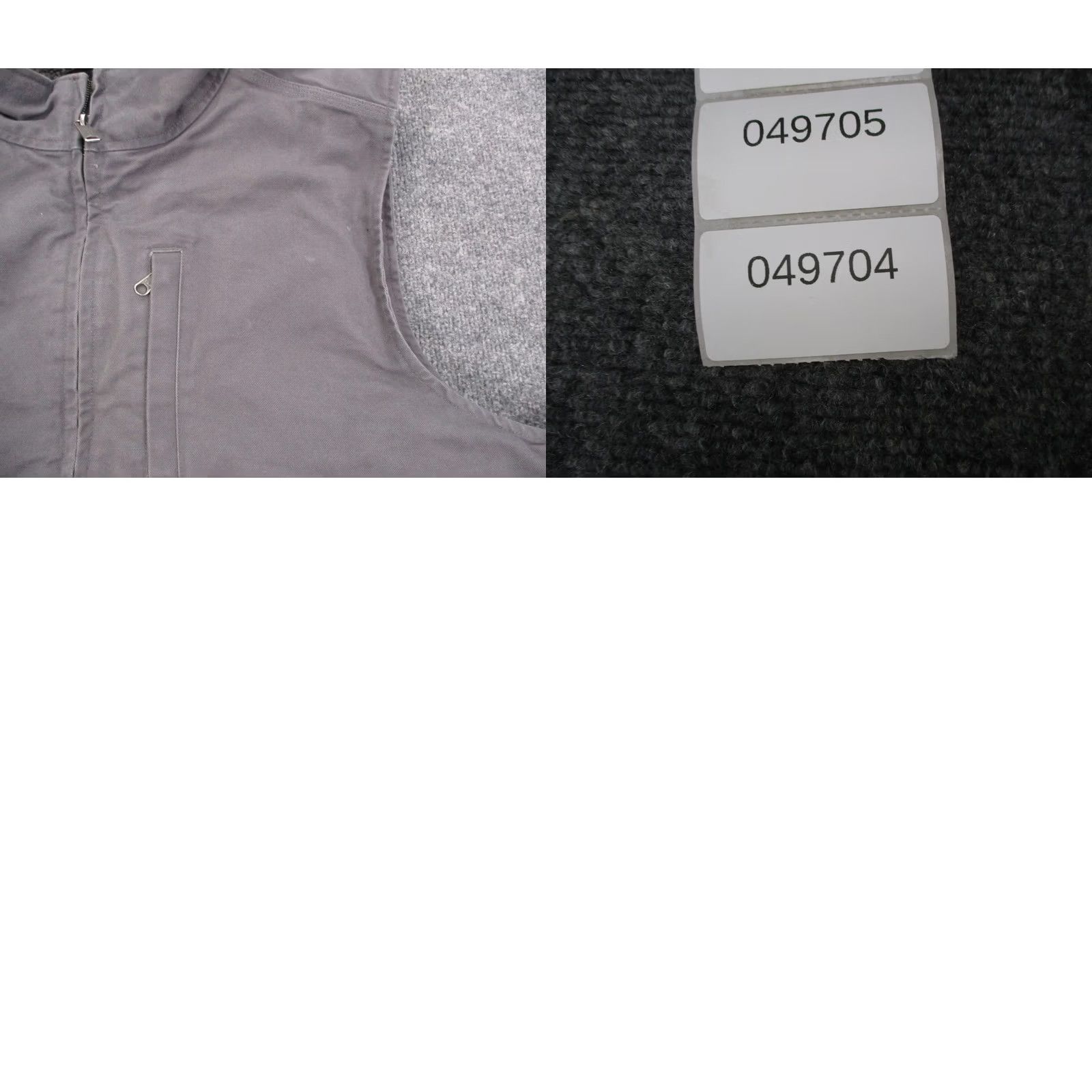 Carhartt Carhartt Vest Mens 3XLT Gray Canvas Heavy Duty Workwear Zip Full Zip Windbreaker Pockets Regular Stand-Up Collar Outdoors Winter, Spring, Fall Mens Size US XXL / EU 58 / 5 - 9 Thumbnail