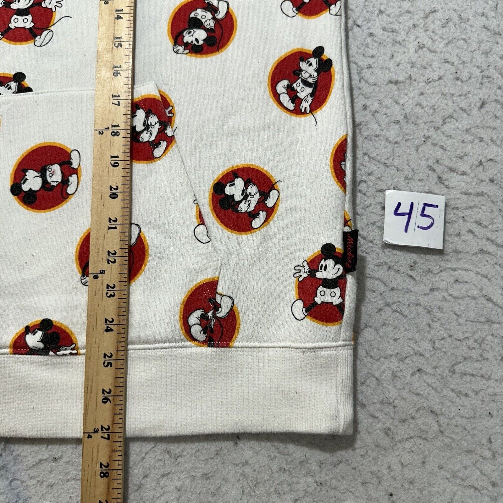 Forever 21 Disney Forever 21 Medium Mickey Mouse Hoodie Fleece Lined Size US M / EU 48-50 / 2 - 12 Thumbnail