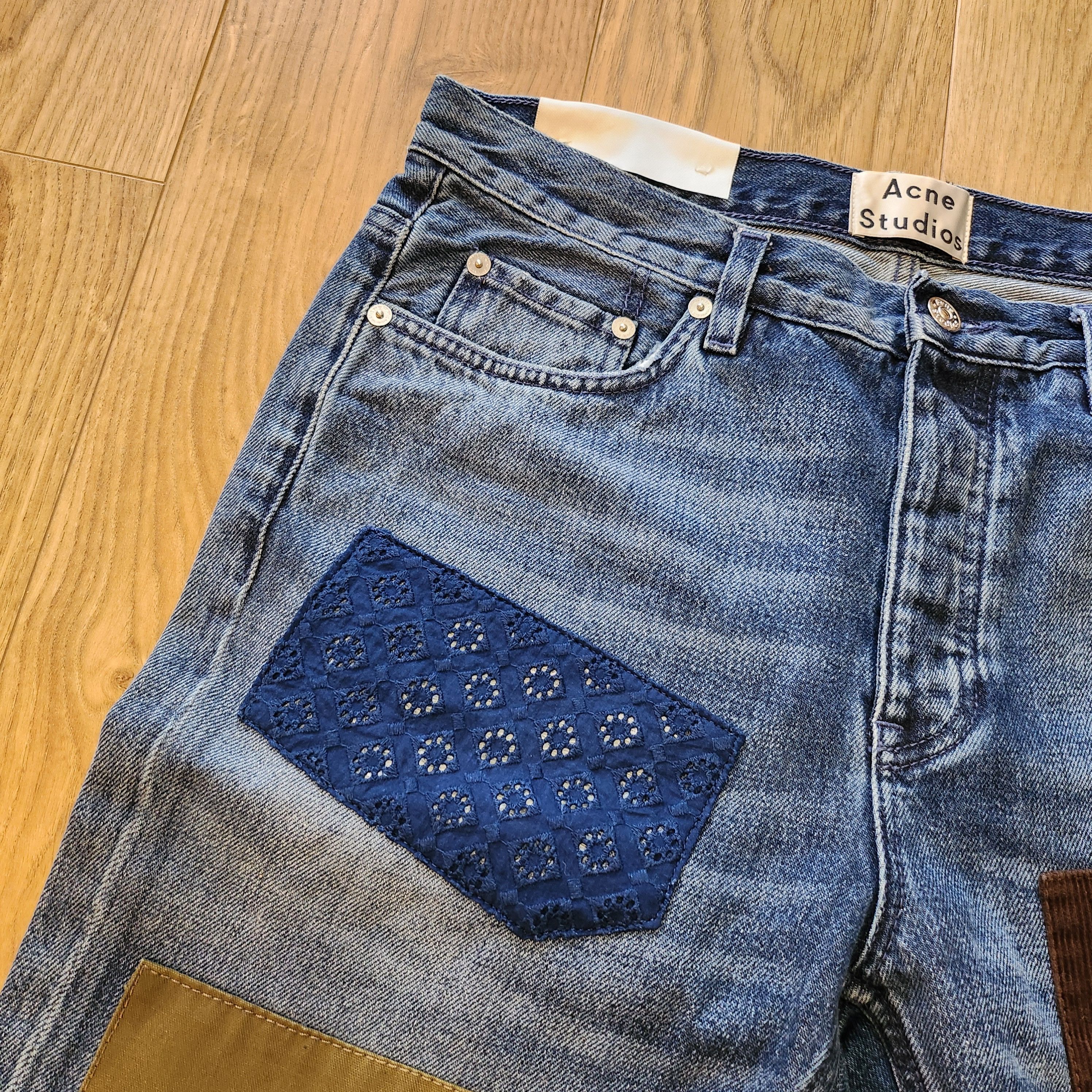 Acne Studios Acne Studios 30/34 van indigo patch Size US 30 / EU 46 - 4 Thumbnail