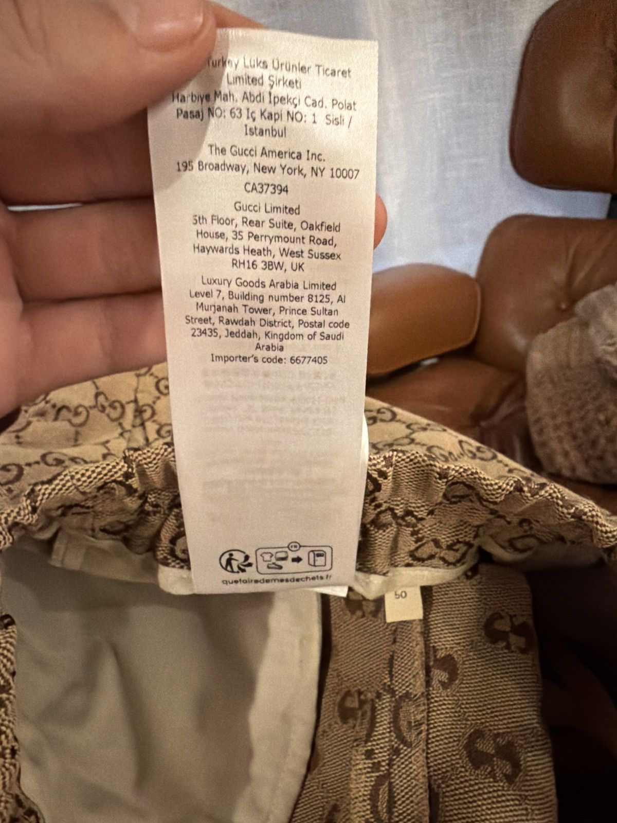 Gucci Gucci GG - Dress Pants - Brown Size US 32 / EU 48 - 10 Thumbnail