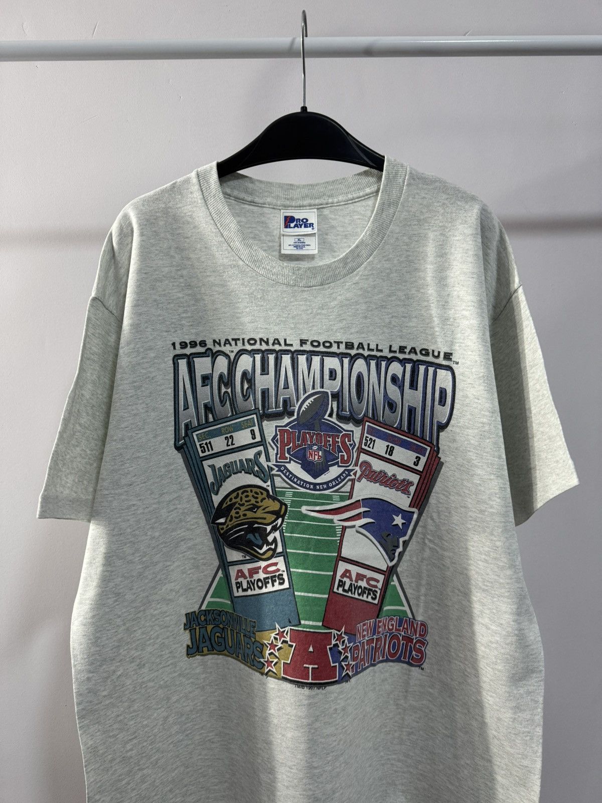 Pro Player Vintage 1996 National Football League AFC championship Size US XL / EU 56 / 4 - 2 Thumbnail