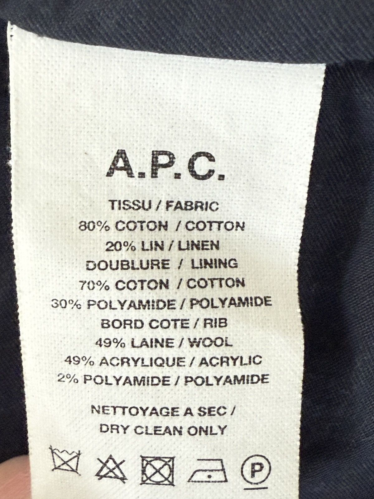 A.P.C. APC bomber Size US M / EU 48-50 / 2 - 5 Thumbnail