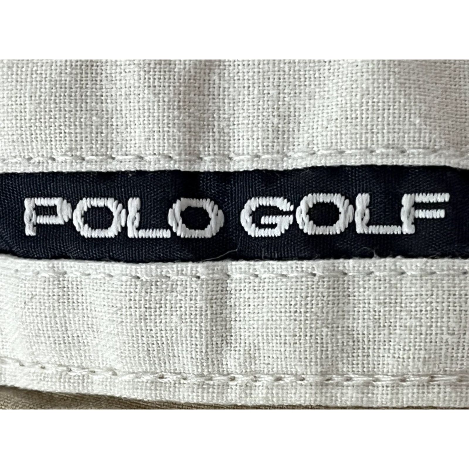 Ralph Lauren Vintage Ralph Lauren Polo Golf Chino Shorts 42 Mens Tan Pleated Crest Logo Casual Preppy Size US XL / EU 56 / 4 - 4 Thumbnail