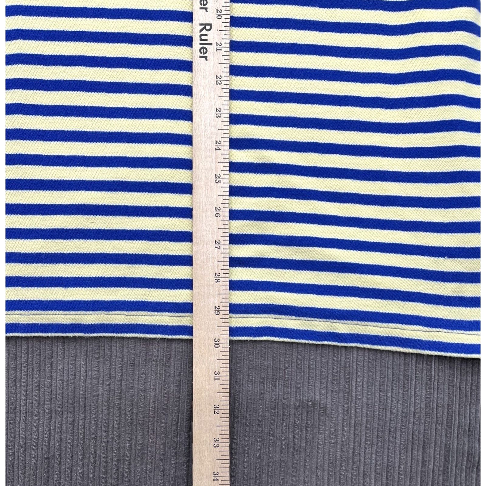 Vintage Saddlebred Polo Shirt Men Large Blue Yellow Striped Cotton Golf Casual Size US L / EU 52-54 / 3 - 5 Thumbnail