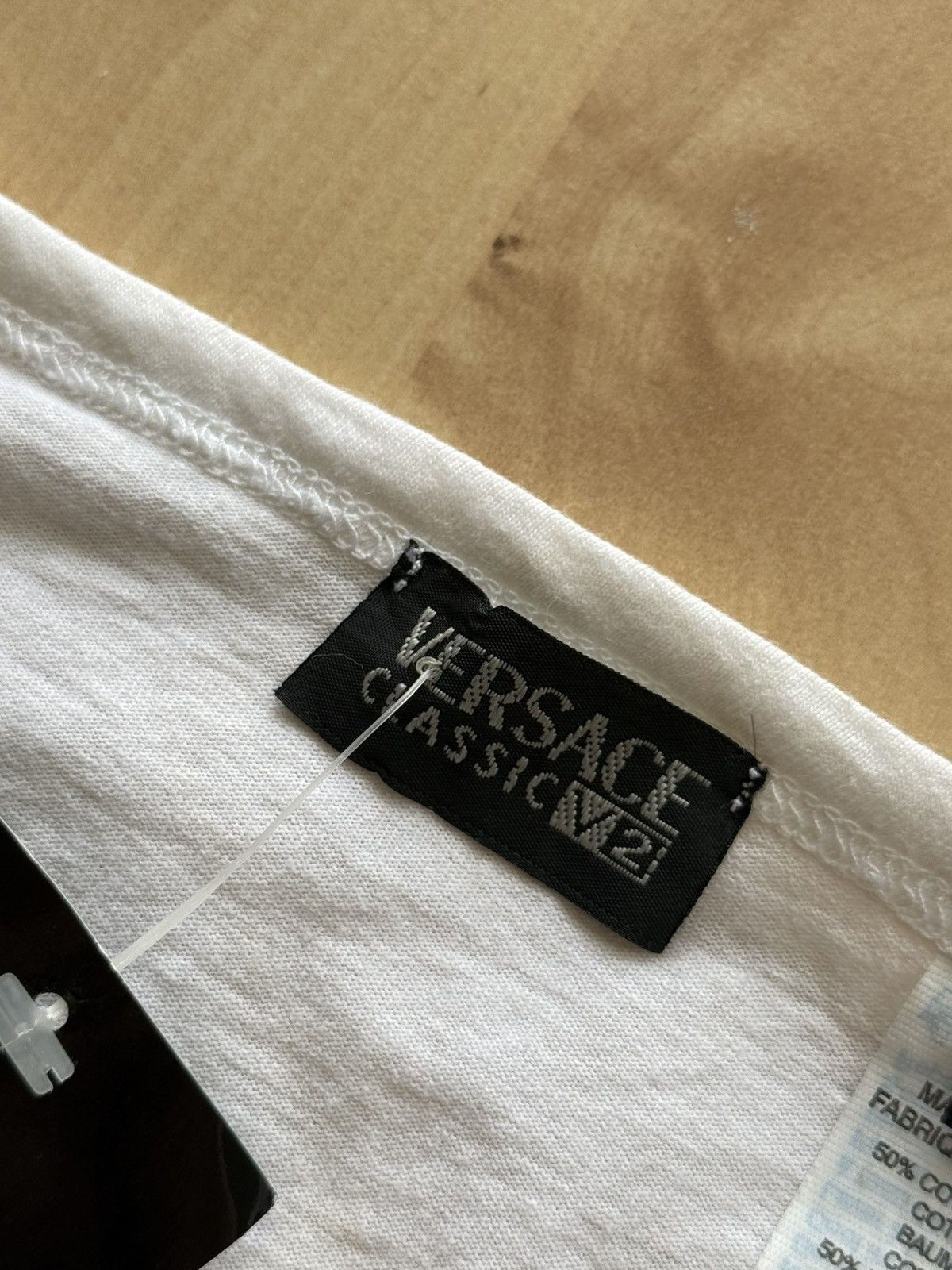Versace Versace Classic v2 mesh tshirt avant garde rare vjc Size US S / EU 44-46 / 1 - 6 Thumbnail