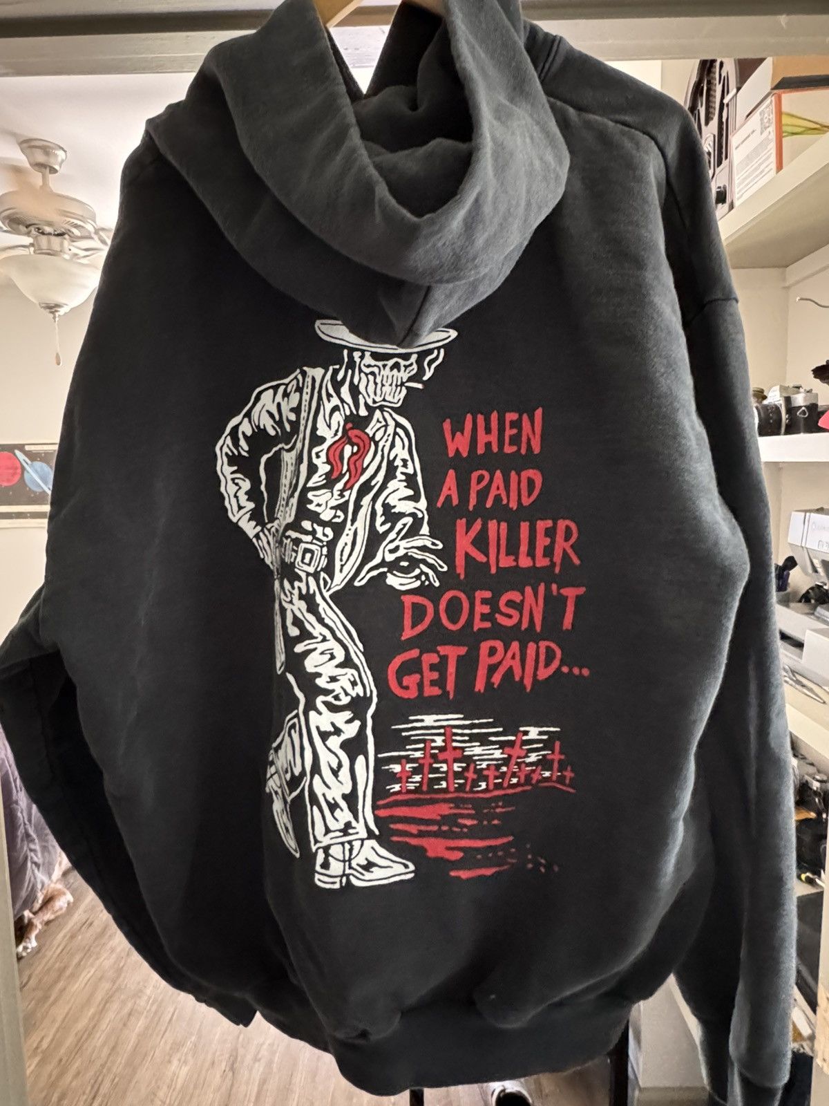 Warren Lotas Paid killer Hoodie Size US XXL / EU 58 / 5 - 3 Thumbnail