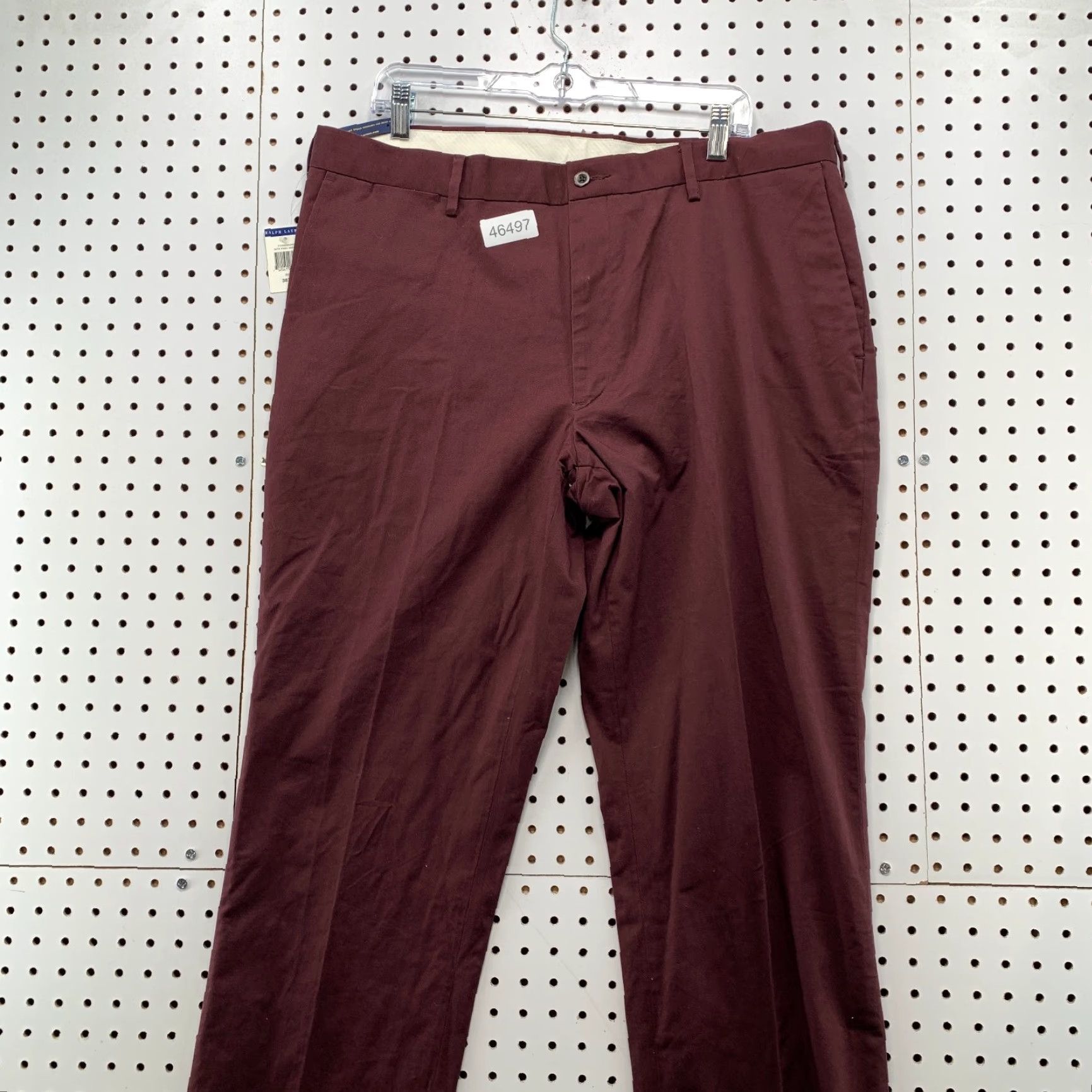 Polo Ralph Lauren Polo Ralph Lauren Chino Pants Mens 36x30 Maroon Red Classic Fit (Polo Ralph Lauren) Size US M / EU 48-50 / 2 - 3 Thumbnail