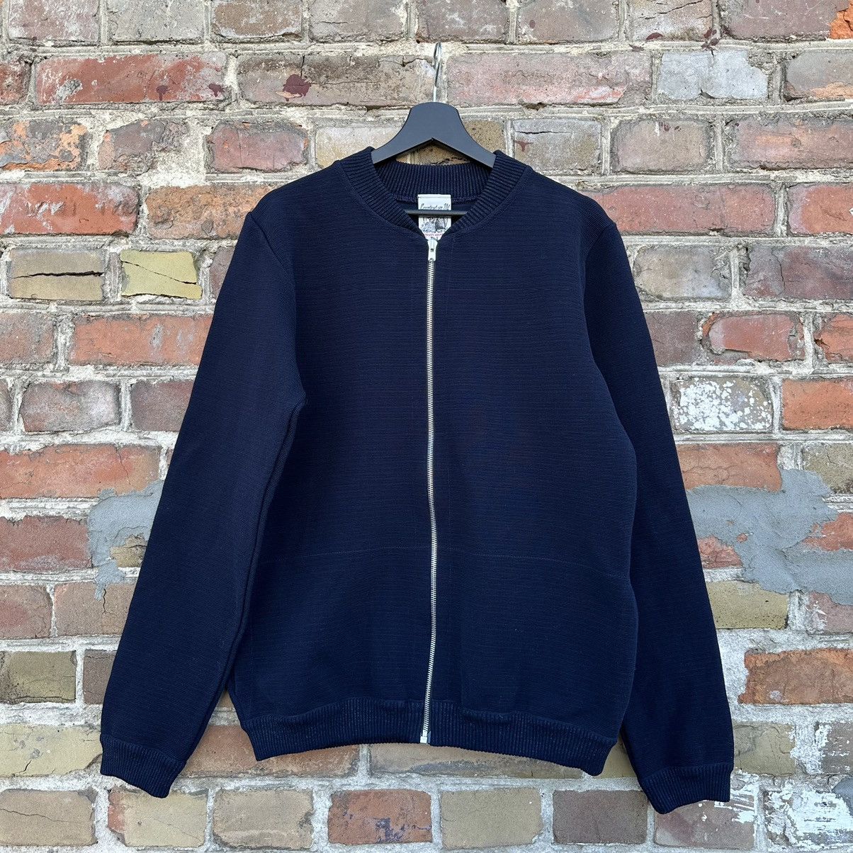 image of Outdoor Life x S N S Herning S.n.s Herning Bomber Jacket Full Zip Fisherman Els Riri M in Navy (Siz