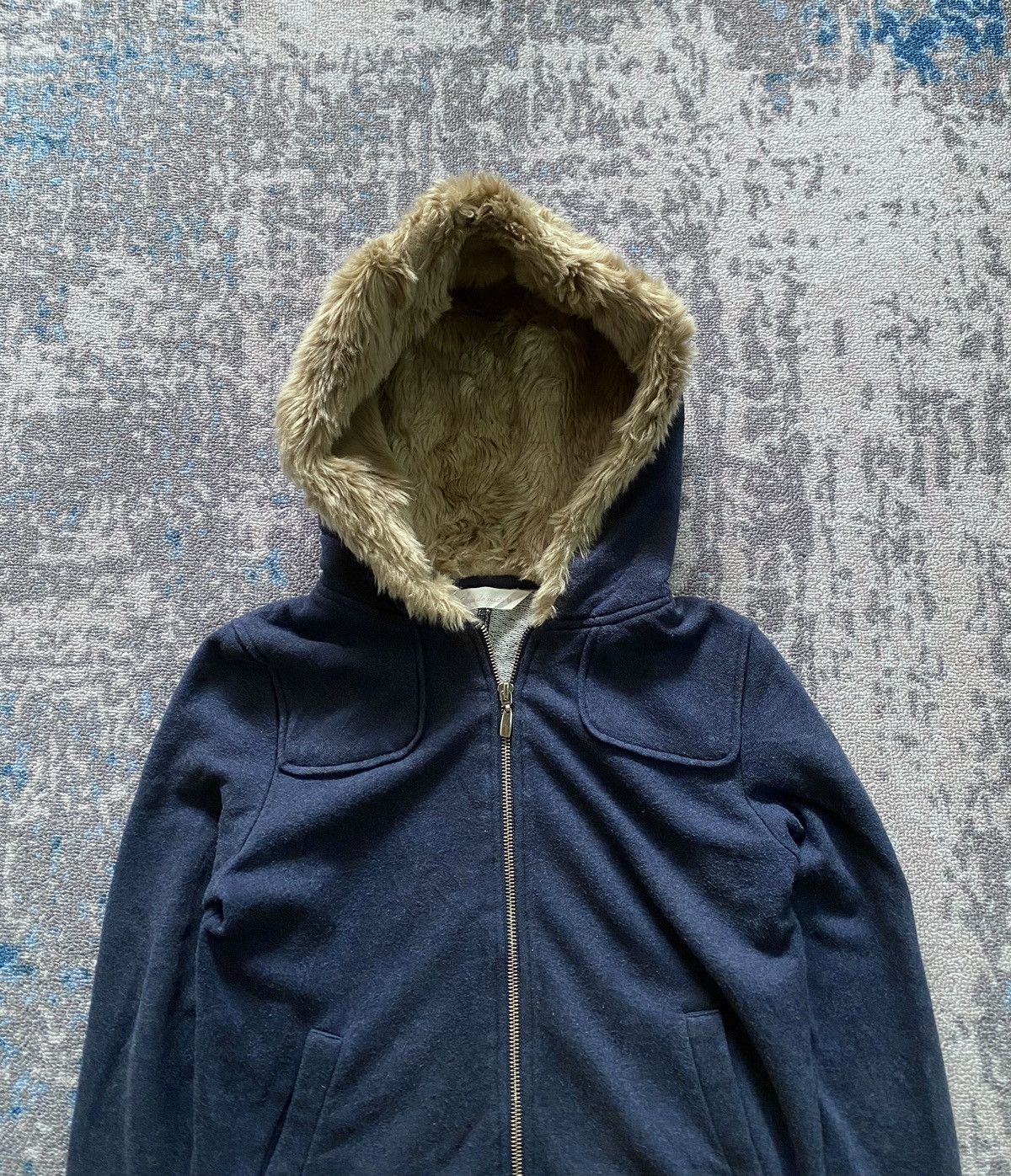 If Six Was Nine × Japanese Brand × Le Grande Bleu (L.G.B.) Japanes 31 Sons De Mode Fur Hoodie Ifsix Lgb Style Size US S / EU 44-46 / 1 - 2 Thumbnail