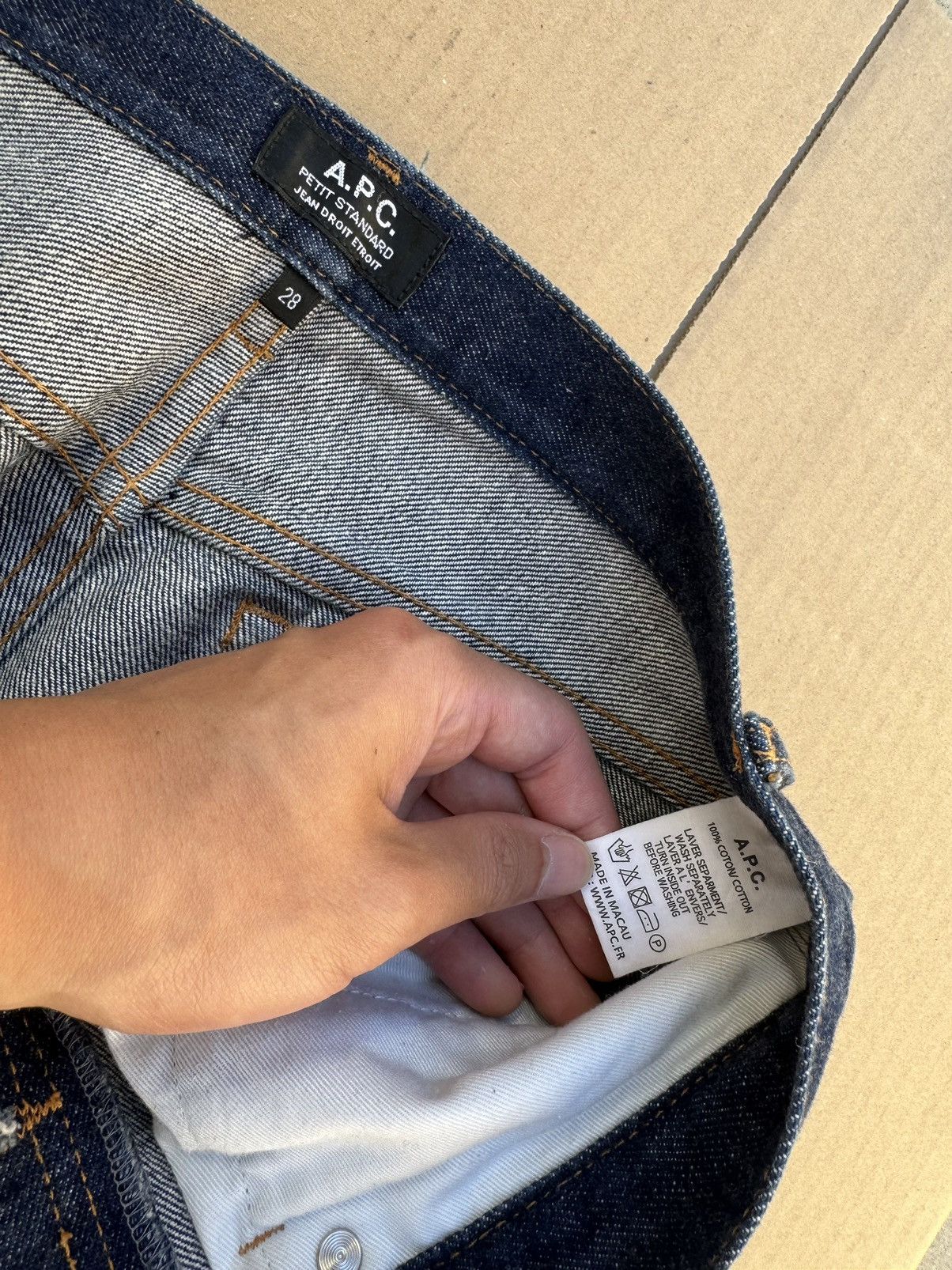 A.P.C. Petit Standard A.P.C Jeans Size US 28 / EU 44 - 4 Thumbnail
