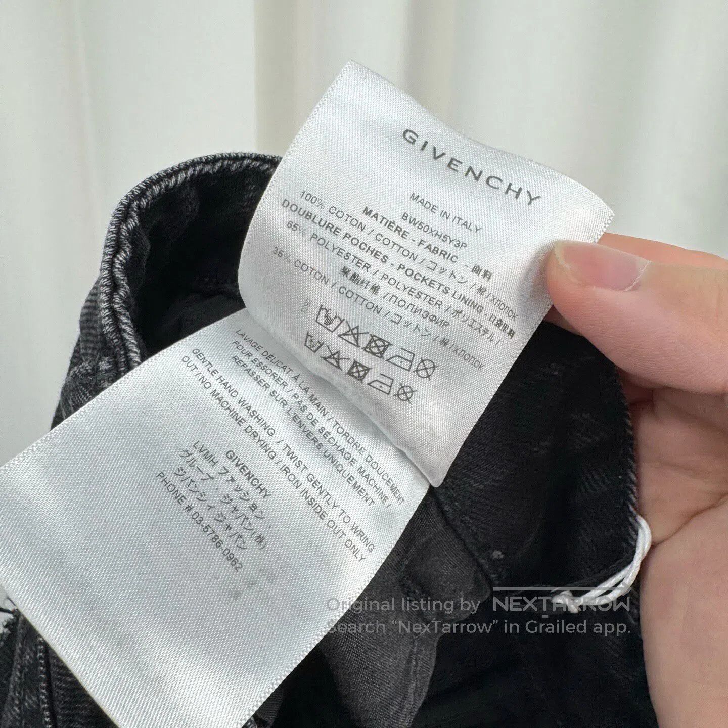 Givenchy Givenchy Washed Destroyed Ripped Denim Shorts| Size US 36 / EU 52 - 7 Thumbnail