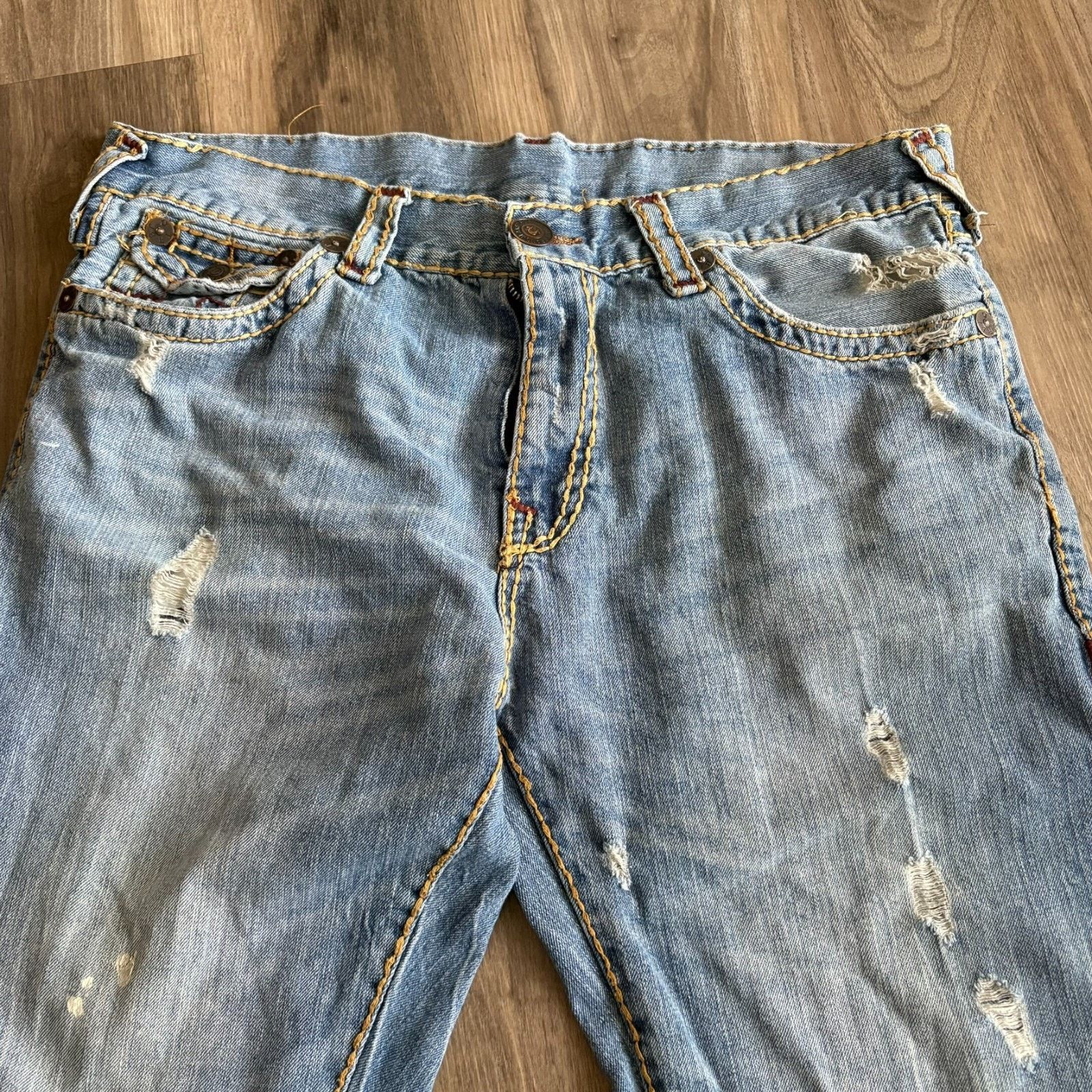 True Religion × Vintage Vintage True Religion Jeans Men's Size 38x33 Medium Size US 38 / EU 54 - 10 Thumbnail