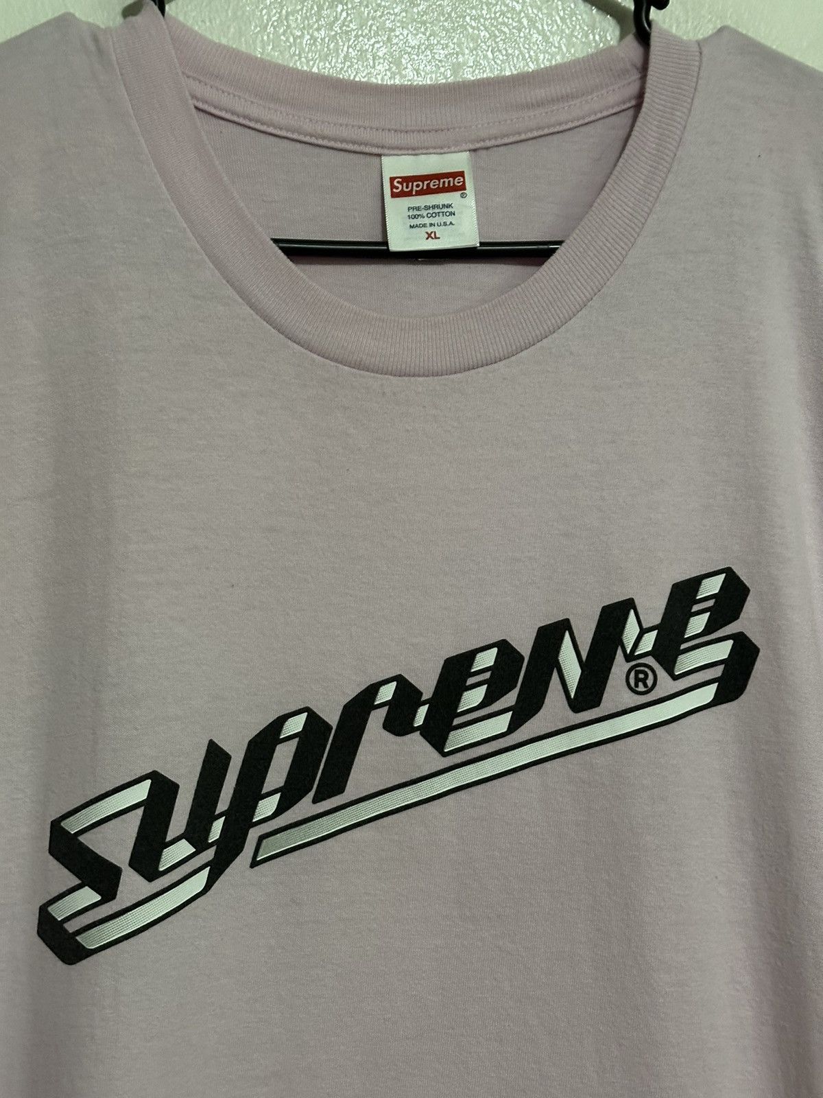 Supreme Supreme Banner Tee Size US XL / EU 56 / 4 - 2 Thumbnail