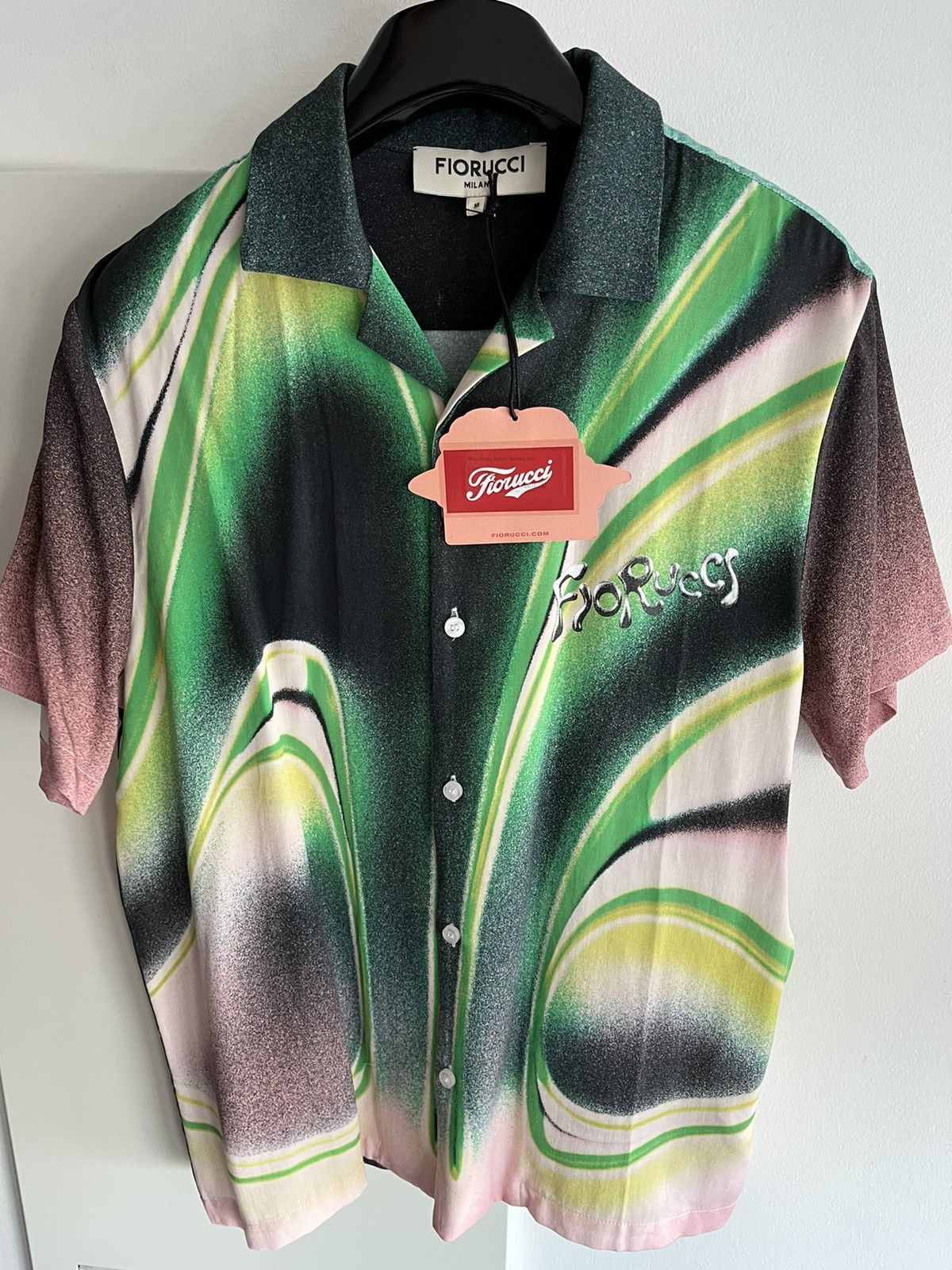 Fiorucci Limited Rare Brand New Runway Fiorucci Angel 👼 Tencel Shirt Size US M / EU 48-50 / 2 - 1 Thumbnail