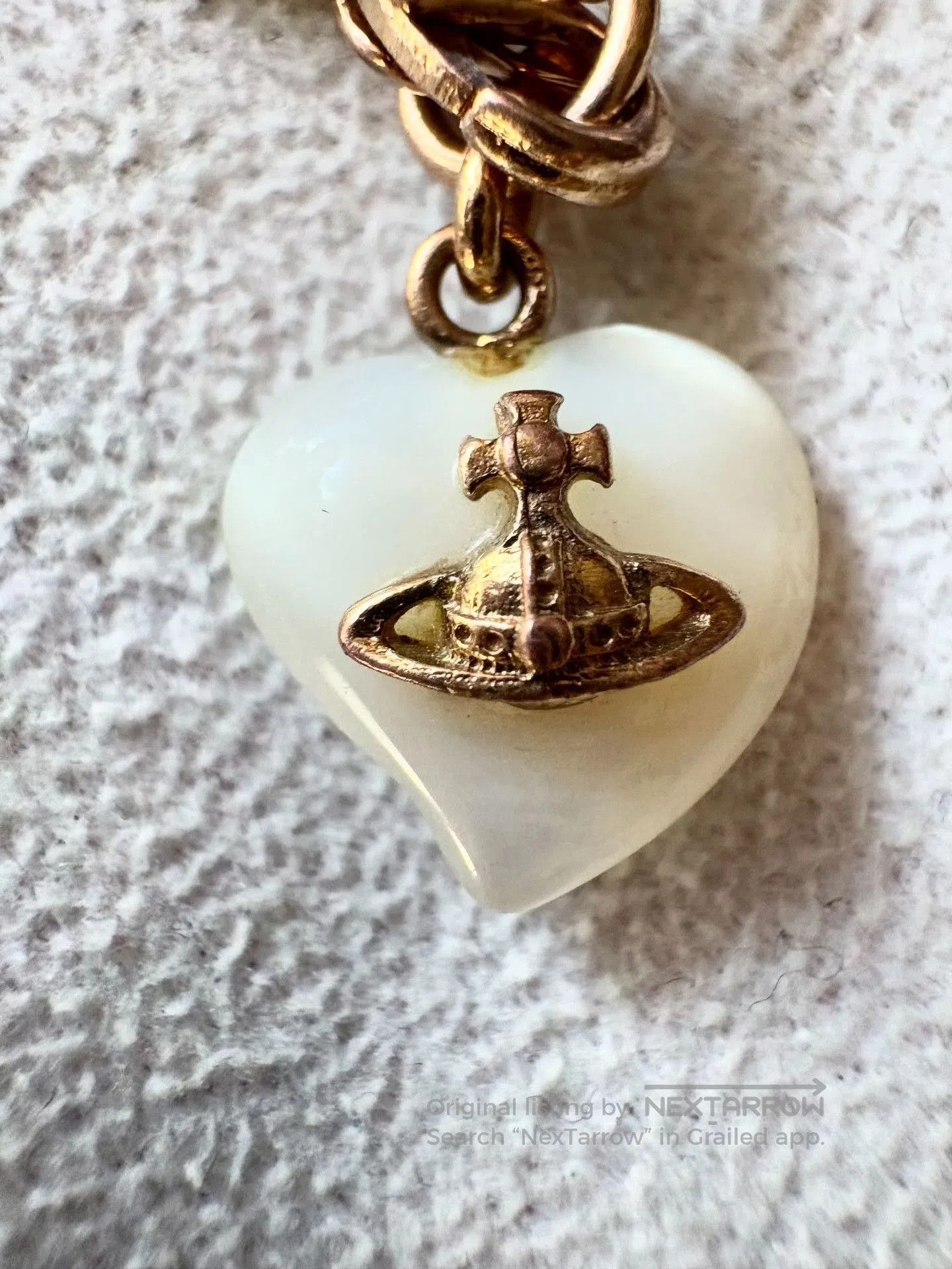 Vivienne Westwood Vivienne Westwood Vintage Heart Bracelet. Size ONE SIZE - 3 Thumbnail
