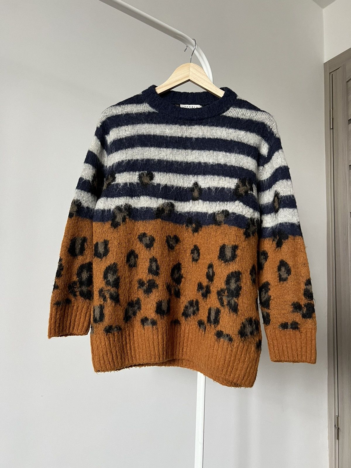 Sandro Sandro Paris 🇫🇷 Sweatshirt Knit Women Size S / US 4 / IT 40 - 3 Thumbnail
