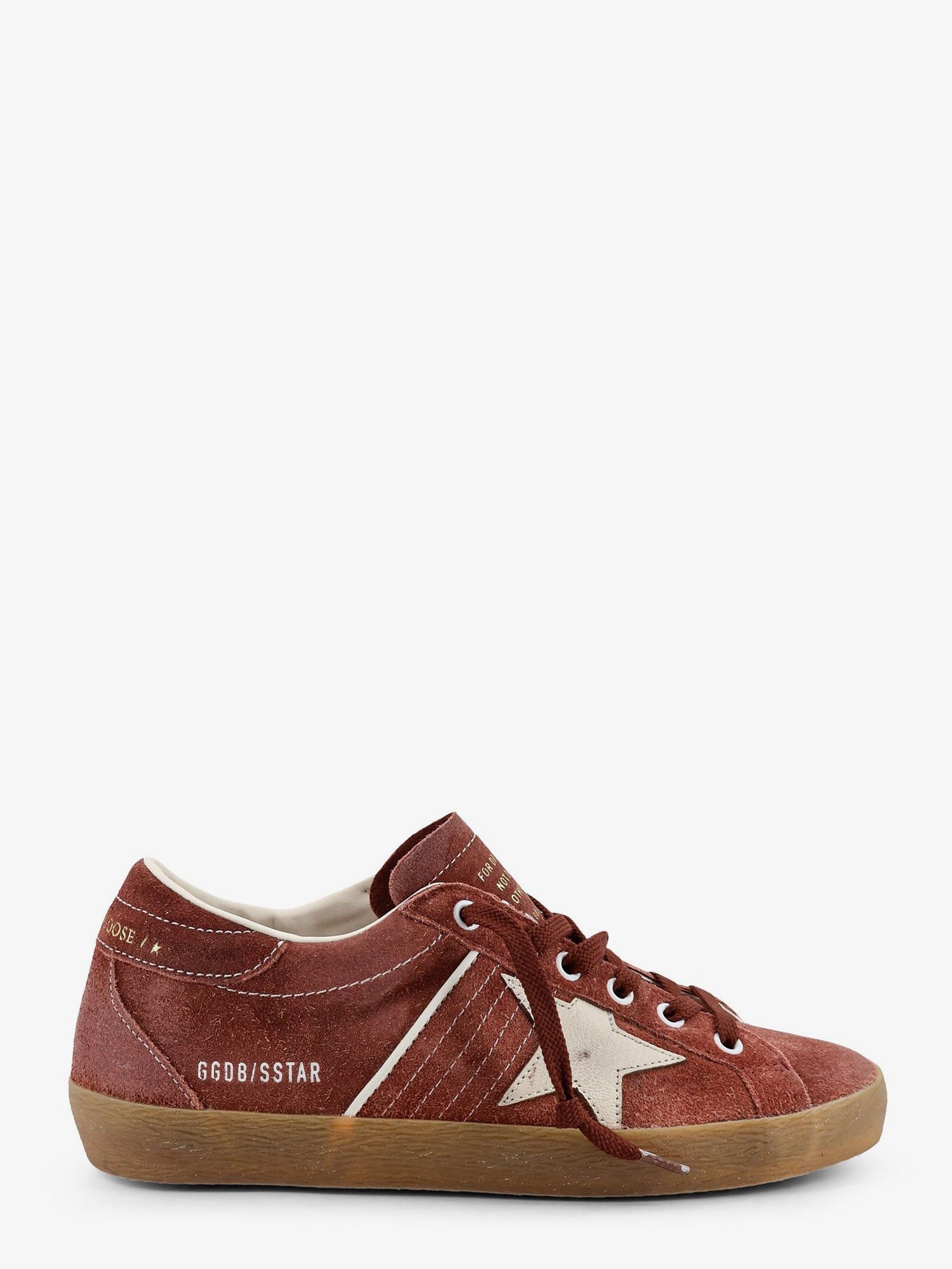 Golden Goose Deluxe Brand Super star suede sneakers with logo on the side IT 37 Women - USA Tariffs Included