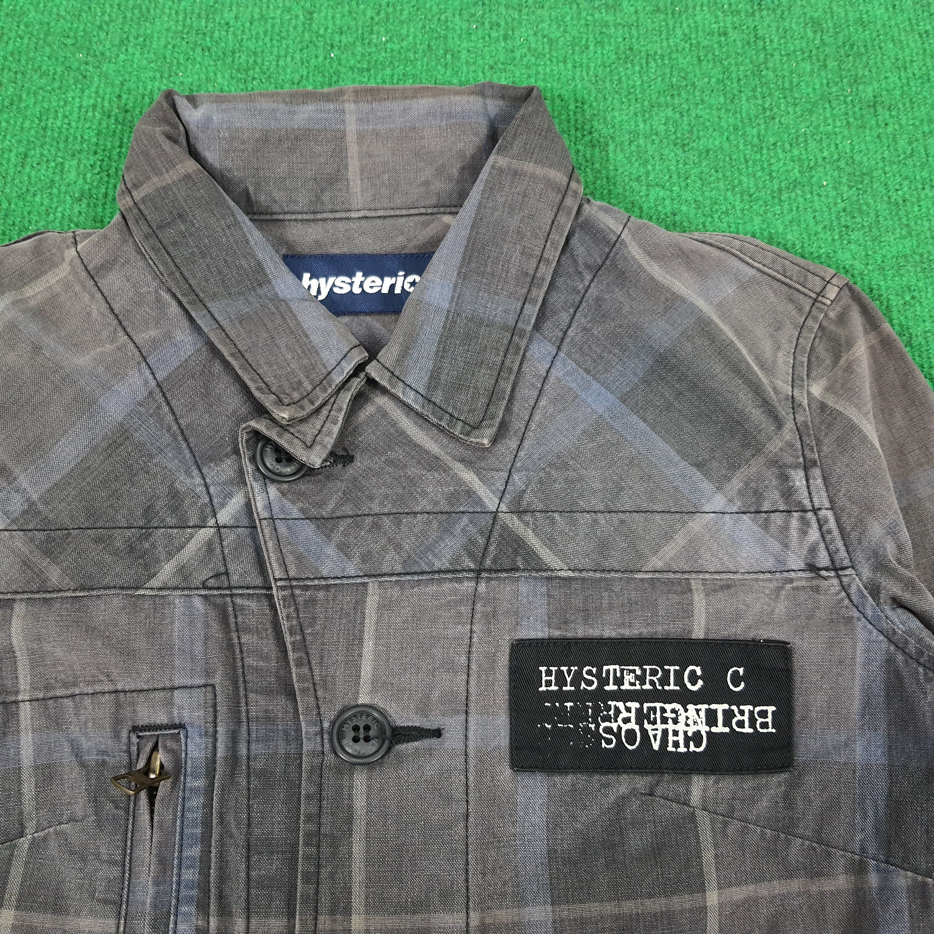 Hysteric Glamour × Japanese Brand × Vintage Vintage Hysteric Glamour Chaos Bringer Custom Logo Jacket Size XS / US 0-2 / IT 36-38 - 4 Thumbnail