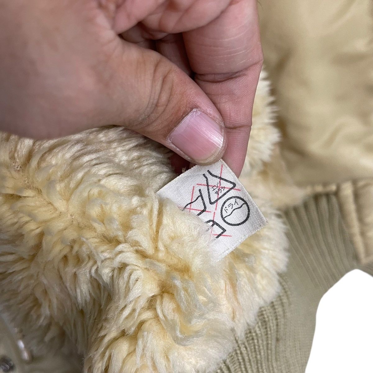 Wrangler Vintage 80s Wrangler Rapid Train N2B Sherpa Lined Jacket Size US M / EU 48-50 / 2 - 21 Thumbnail