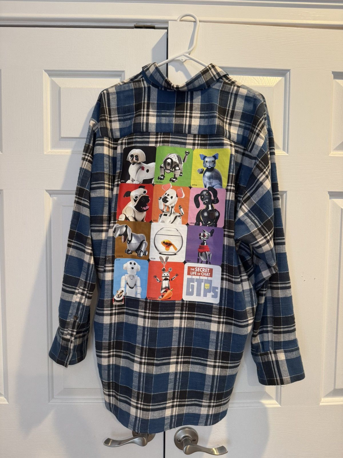 Doublet DOUBLET secret life of chat pts flannal (SS23) Size US S / EU 44-46 / 1 - 2 Thumbnail