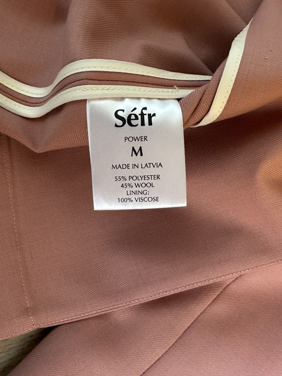 Sefr SSENSE Exclusive Pink Power Blazer Size US M / EU 48-50 / 2 - 4 Thumbnail