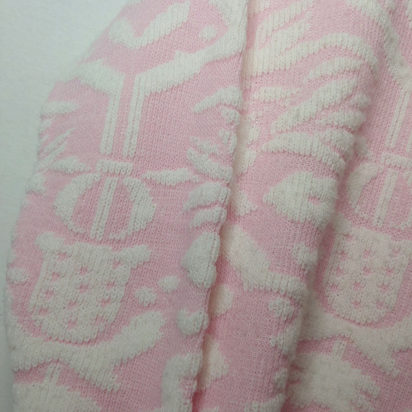 Vintage VINTAGE Cabin Creek Womens S Sweater Pink Chenille Crew Neck Long Sleeve Fairy Kei Pullover Knit Shirt Size S / US 4 / IT 40 - 5 Thumbnail