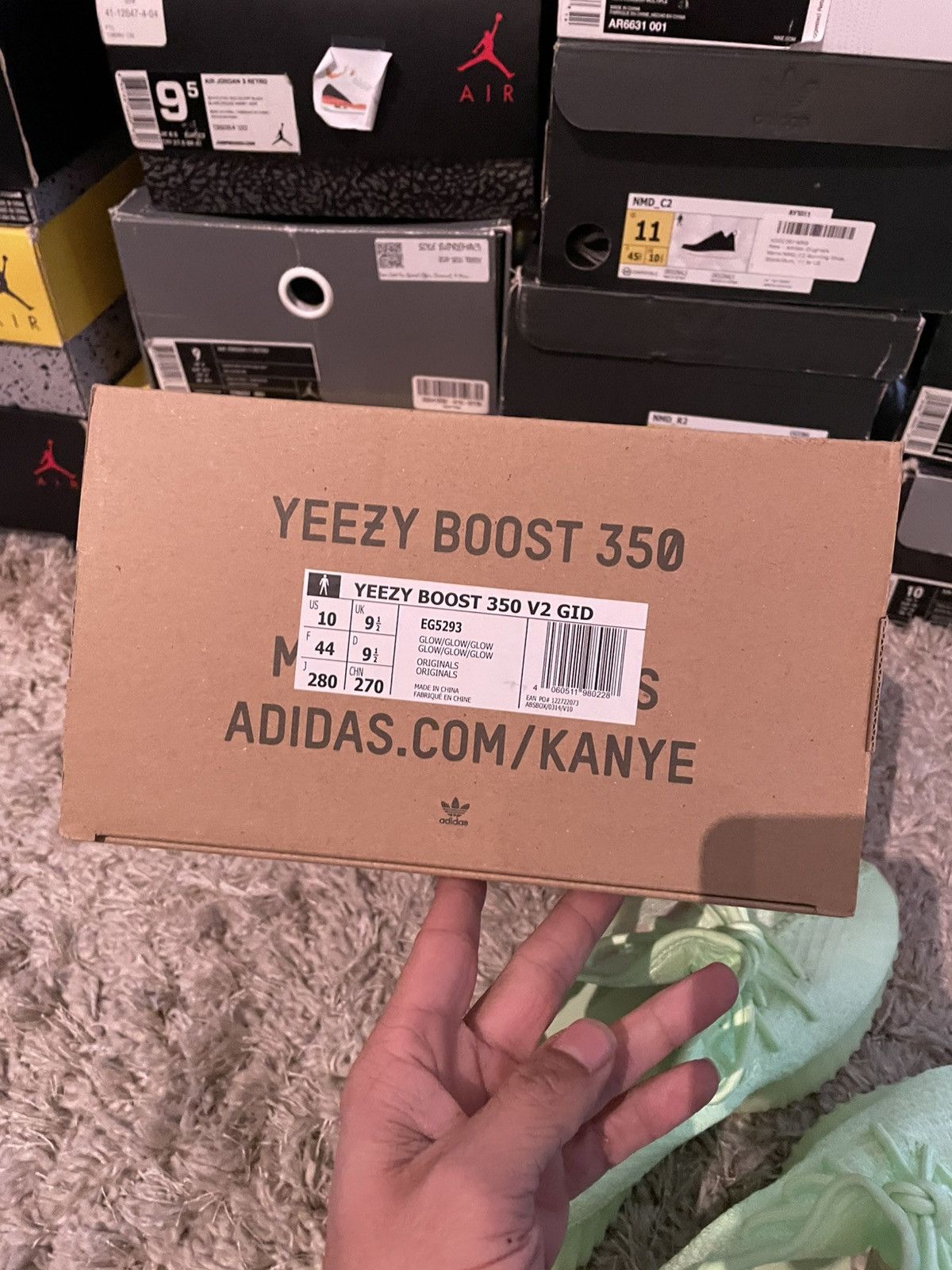 Yeezy Yeezy 350 Glow Size US 10 / EU 43 - 12 Thumbnail