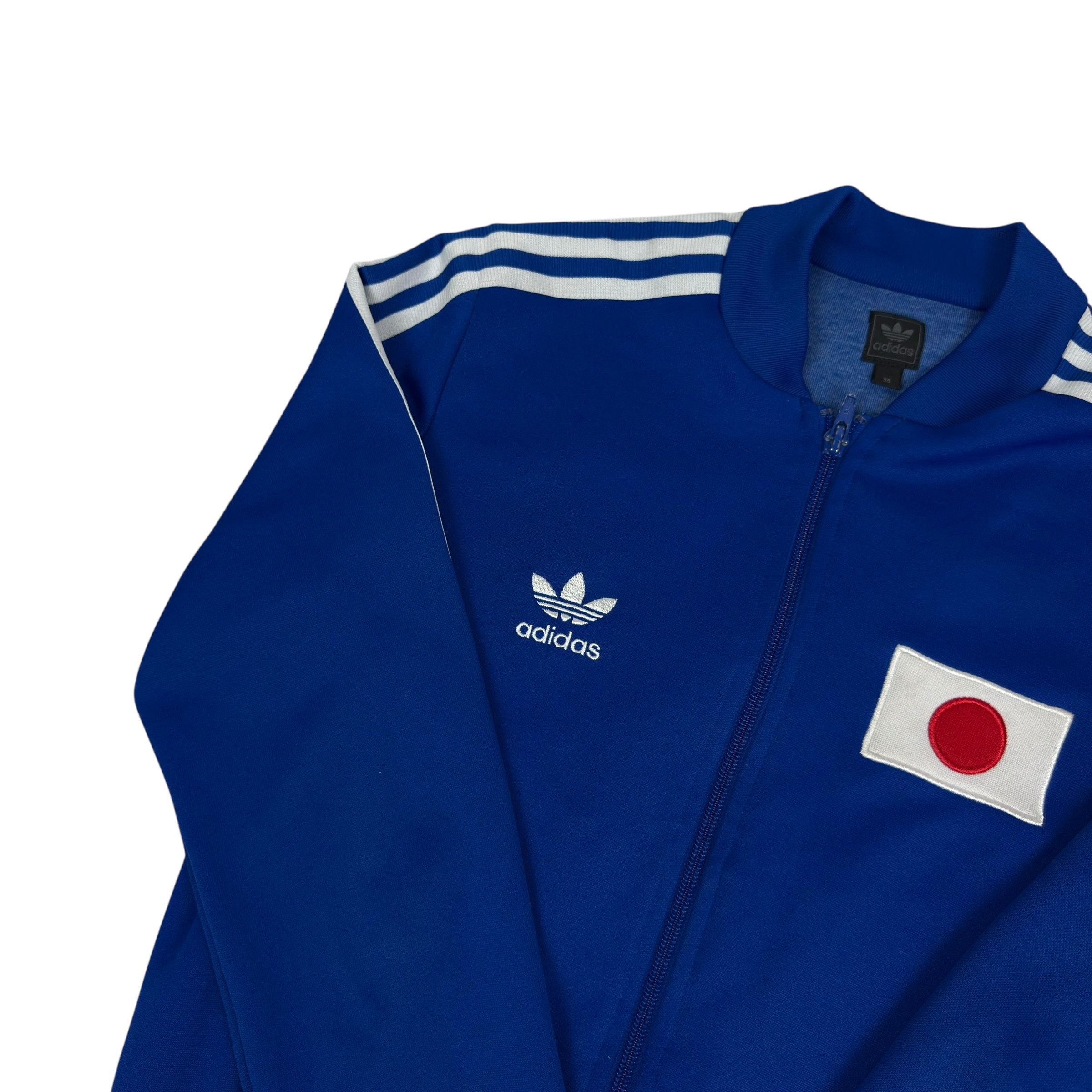 Adidas Adidas Womens Blue Japan National Football Full Zip Jacket S Size S / US 4 / IT 40 - 3 Thumbnail