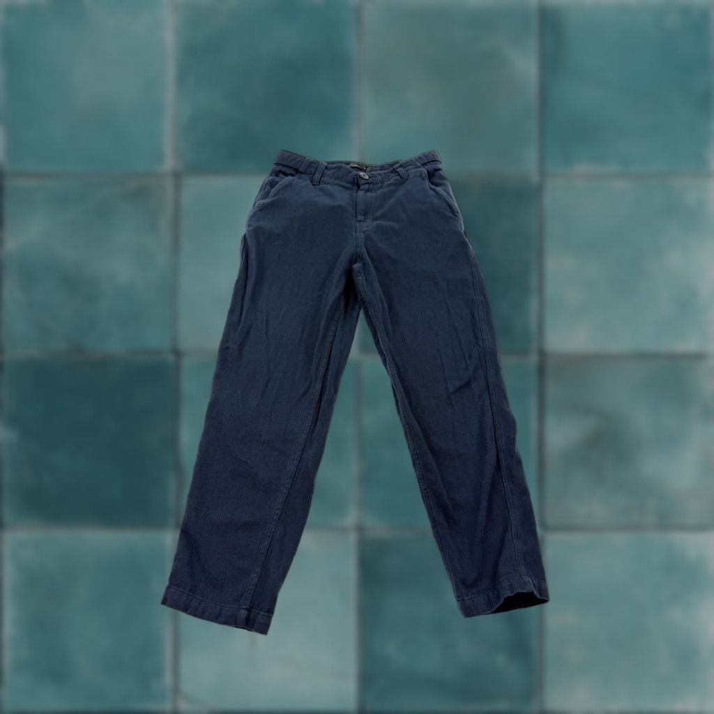 Prana prAna Pants Womens 6 Navy Organic Cotton Chino Straight Leg Slash Pockets Casual Formal Pockets 25 in Inseam Blue Cotton Regular Womens Size 28" / US 6 / IT 42 - 1 Thumbnail