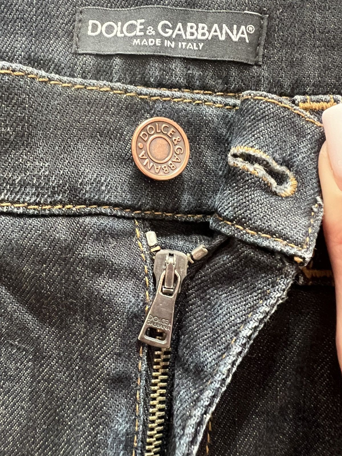 Dolce & Gabbana Vintage Dolce & Gabbana Jeans – Italian Size 46 (W30) Size US 30 / EU 46 - 5 Thumbnail
